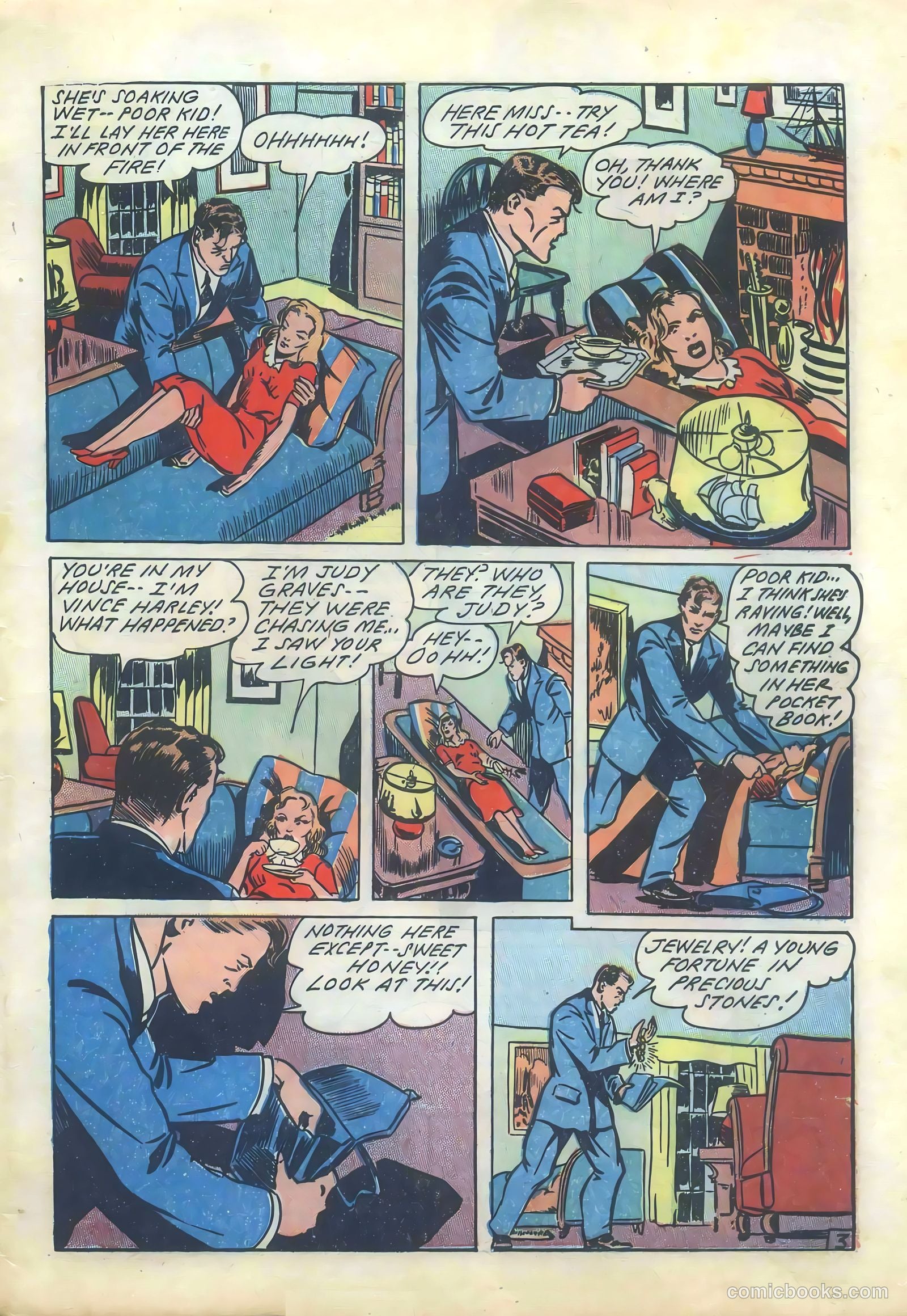 Yellowjacket Comics #1 (1944) — page 5 of 52