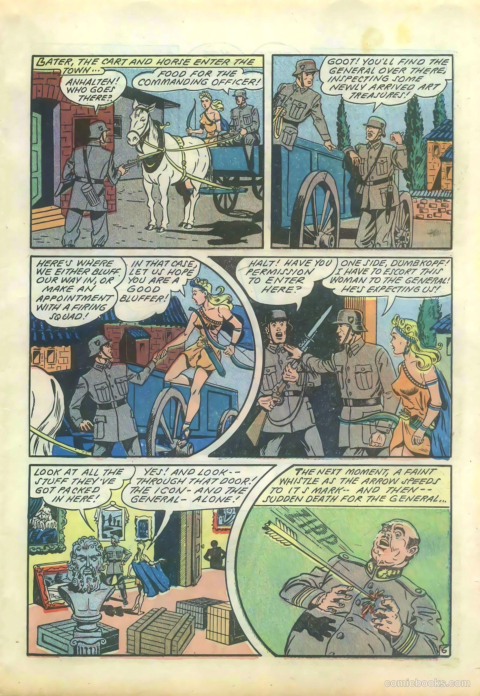 Yellowjacket Comics #1 (1944) — page 17 of 52