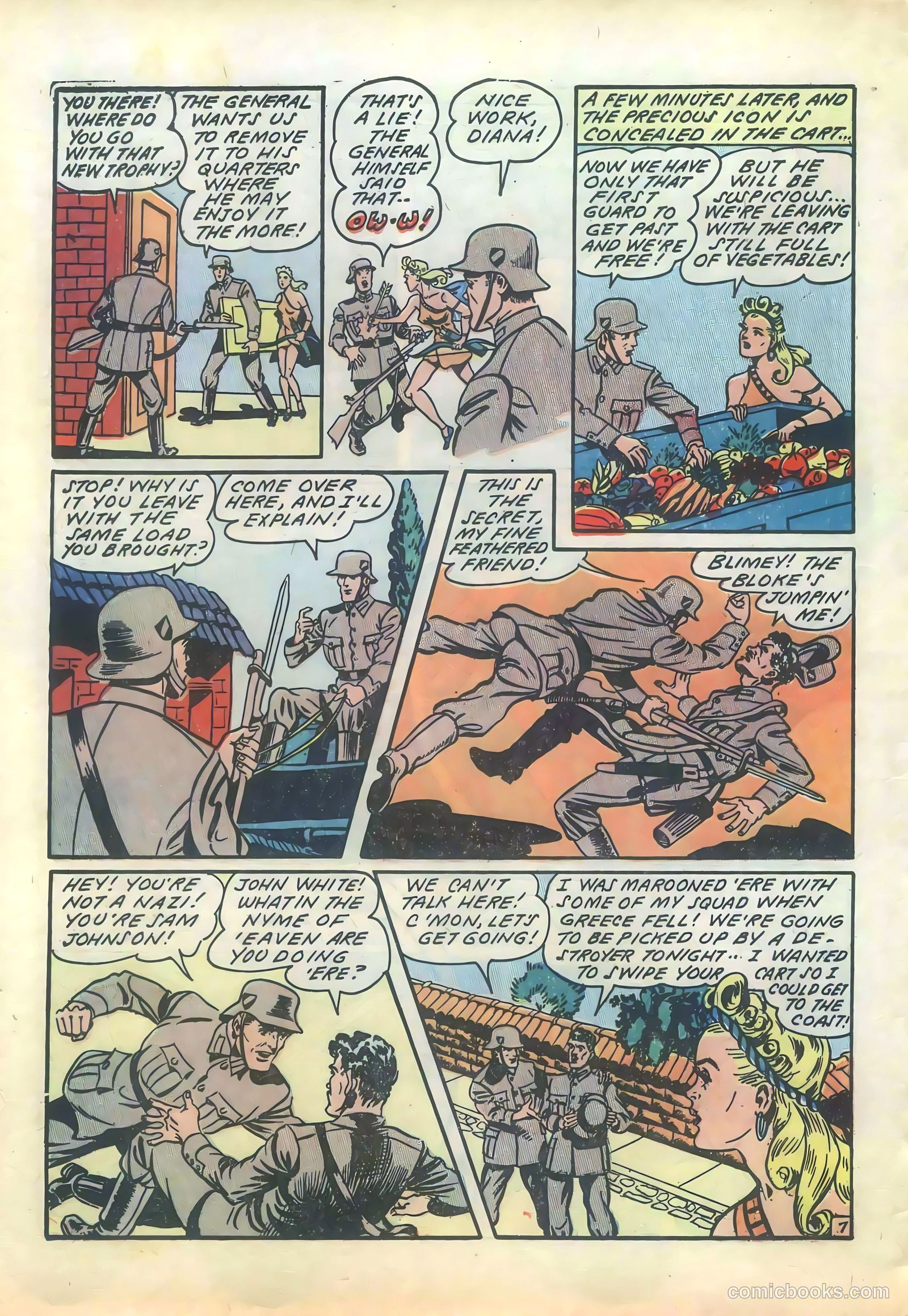 Yellowjacket Comics #1 (1944) — page 18 of 52