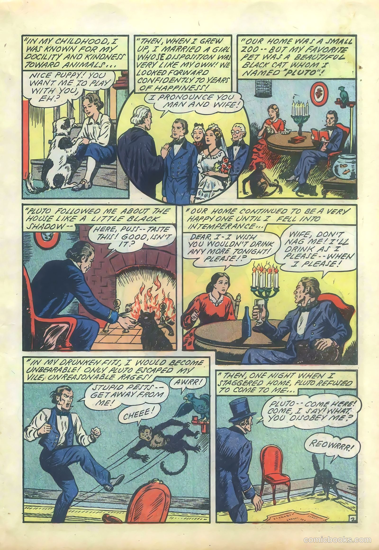 Yellowjacket Comics #1 (1944) — page 23 of 52