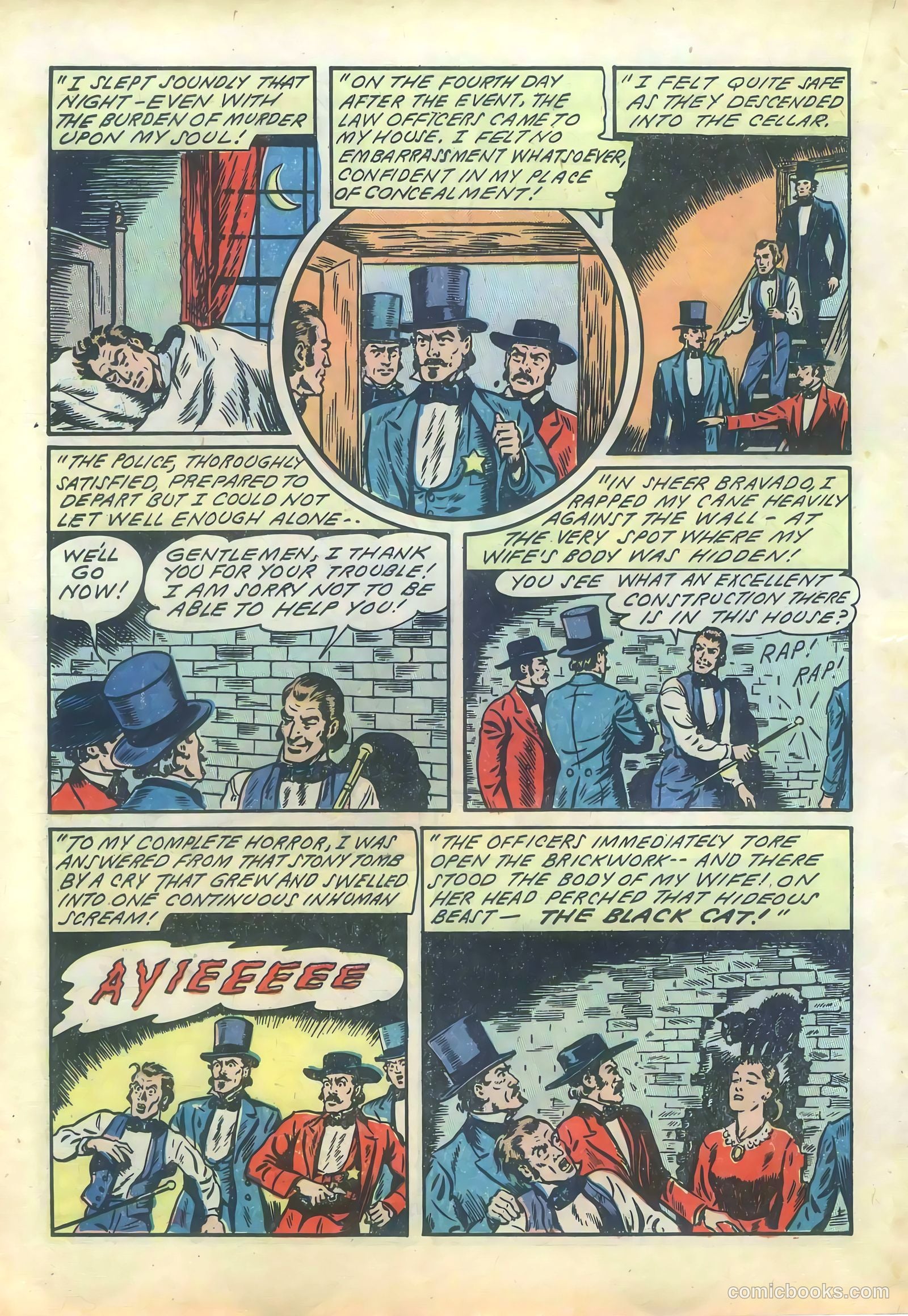 Yellowjacket Comics #1 (1944) — page 28 of 52