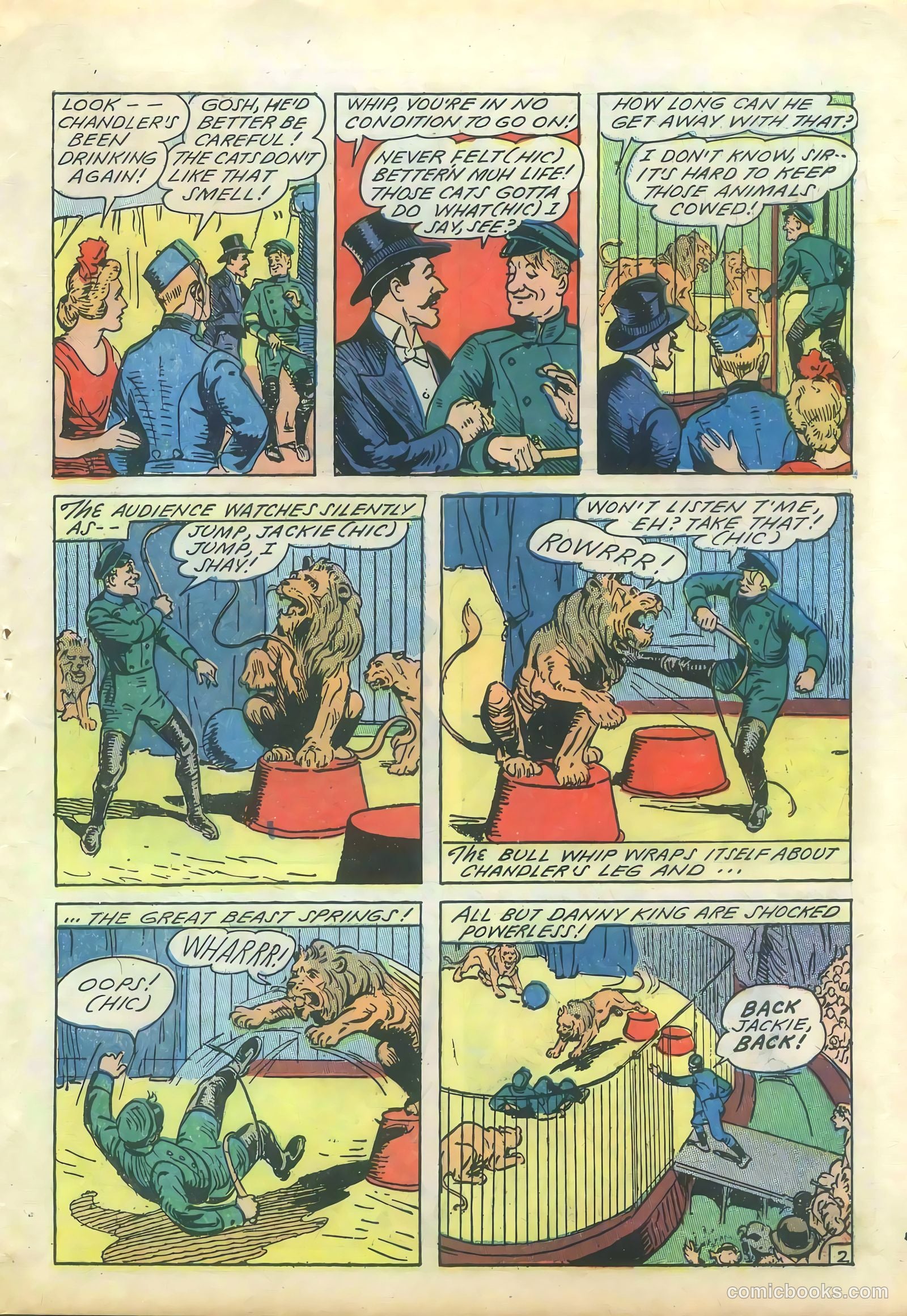 Yellowjacket Comics #1 (1944) — page 31 of 52