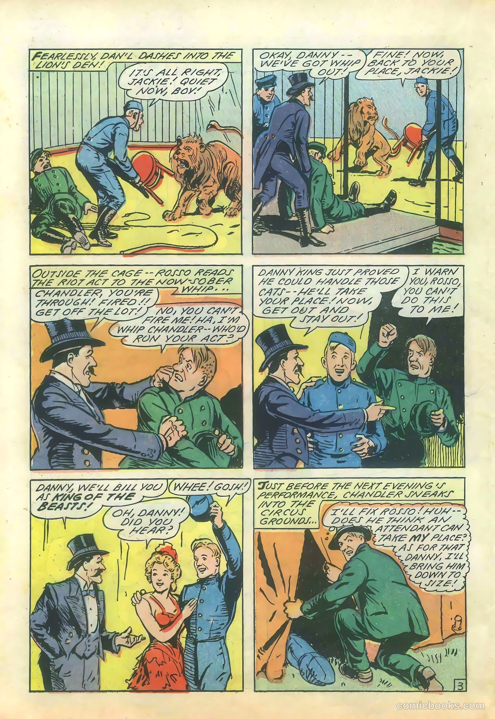 Yellowjacket Comics #1 (1944) — page 32 of 52