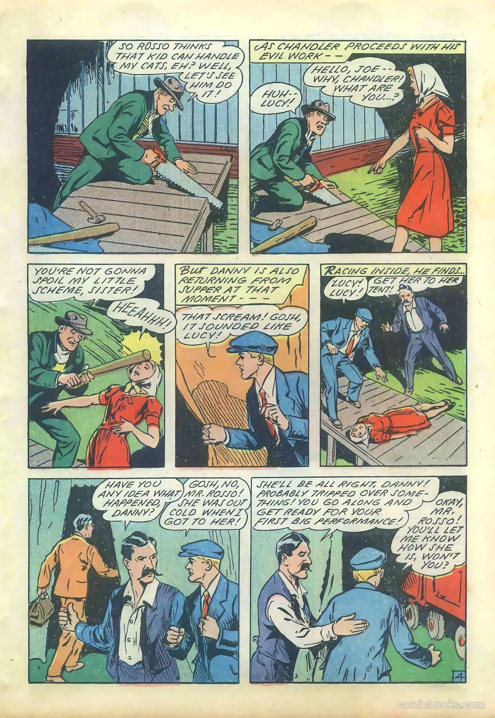 Yellowjacket Comics #1 (1944) — page 33 of 52