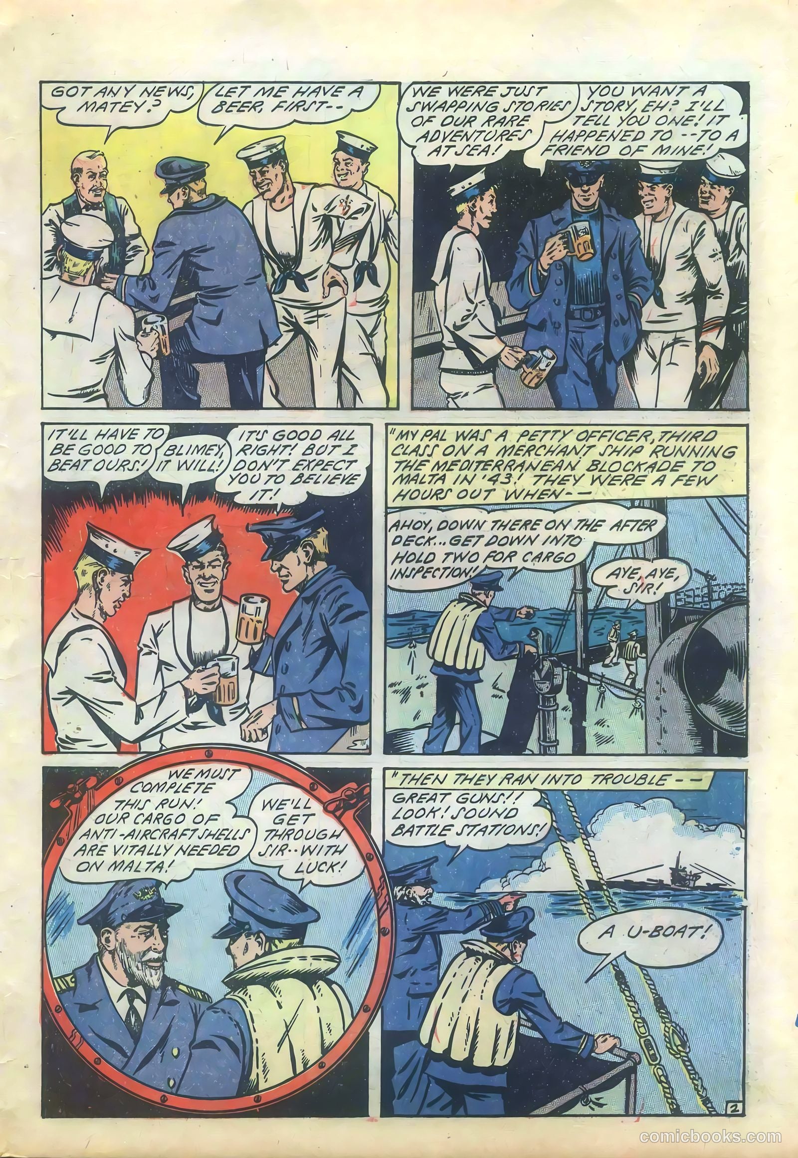 Yellowjacket Comics #1 (1944) — page 37 of 52