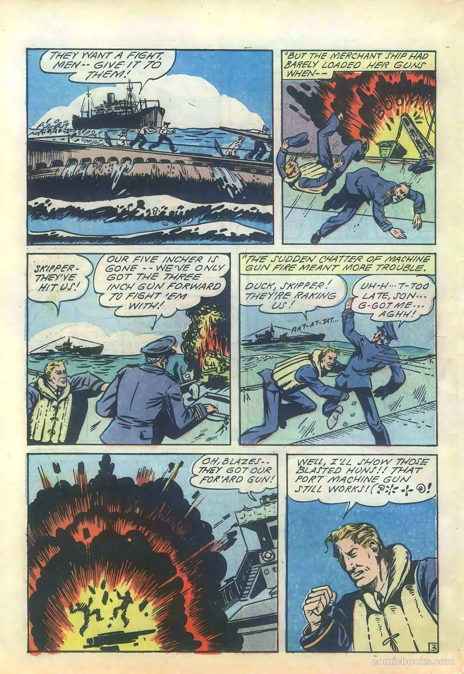 Yellowjacket Comics #1 (1944) — page 38 of 52