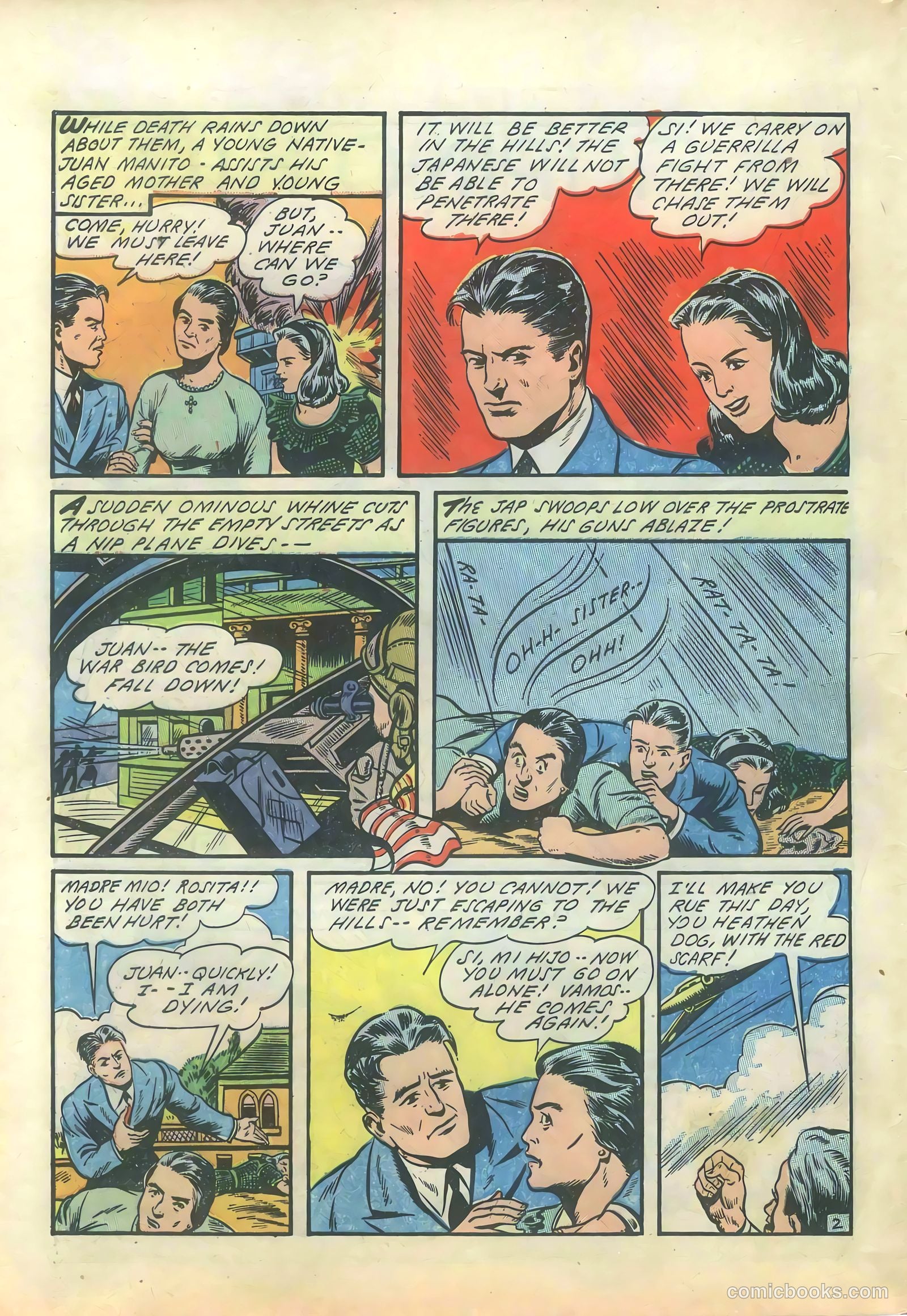 Yellowjacket Comics #1 (1944) — page 44 of 52