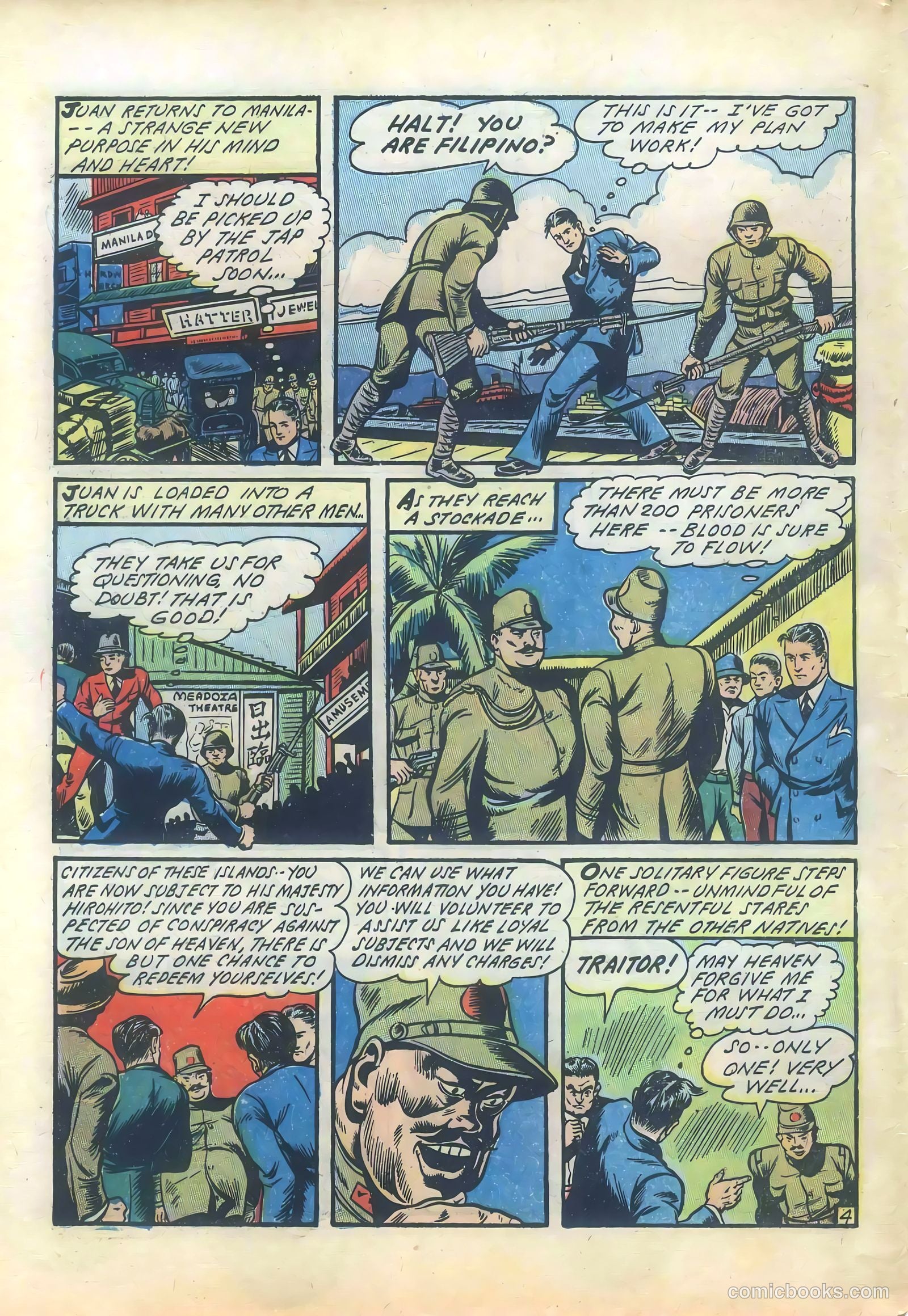 Yellowjacket Comics #1 (1944) — page 46 of 52