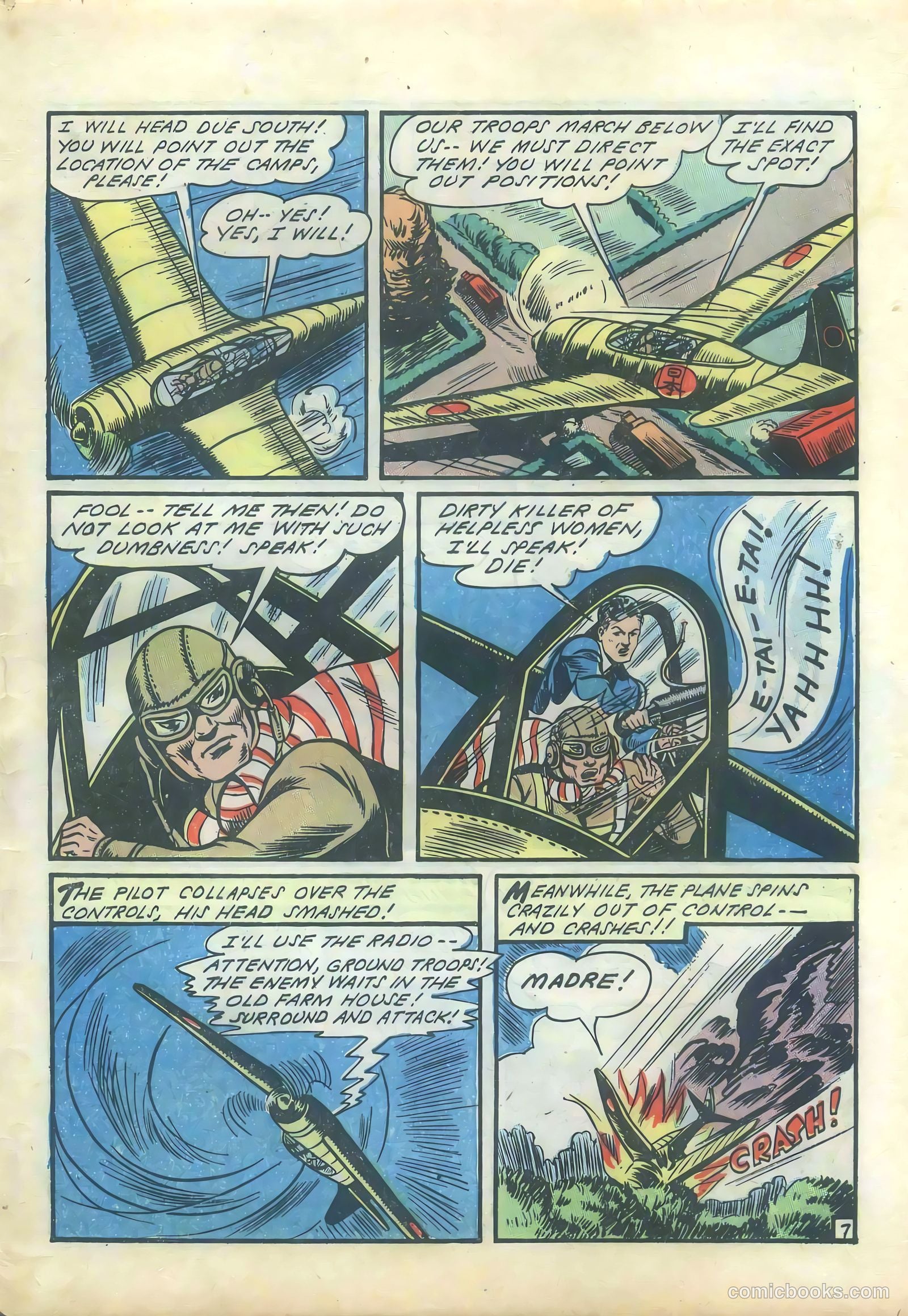 Yellowjacket Comics #1 (1944) — page 49 of 52