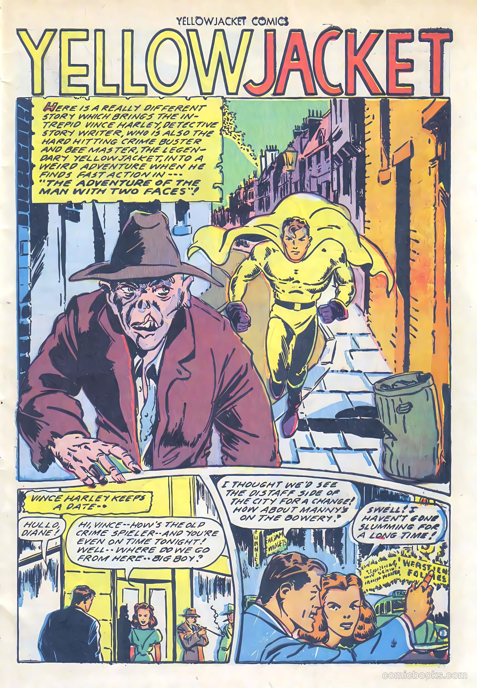 Yellowjacket Comics #10 (1946) — page 3 of 52