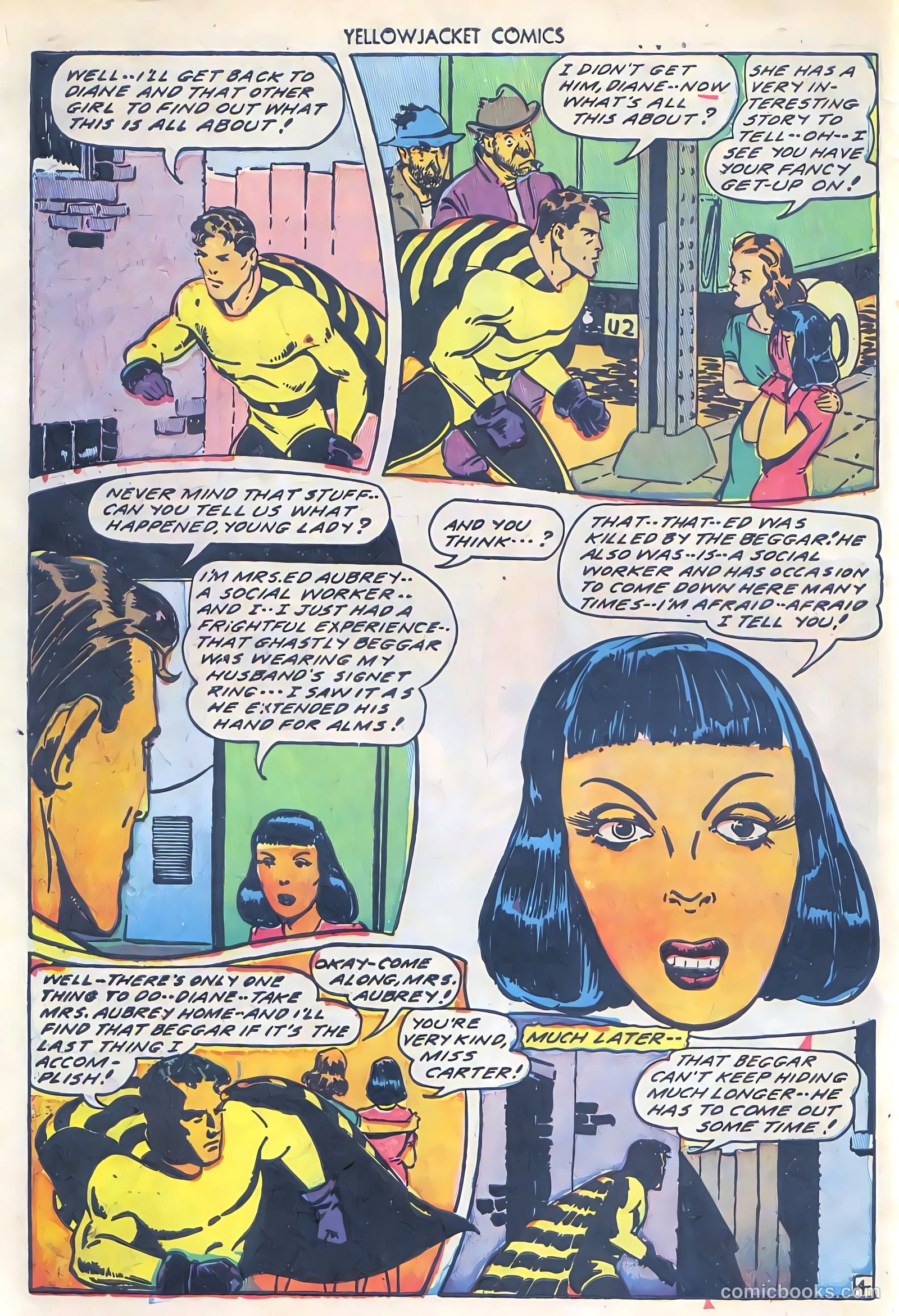 Yellowjacket Comics #10 (1946) — page 6 of 52