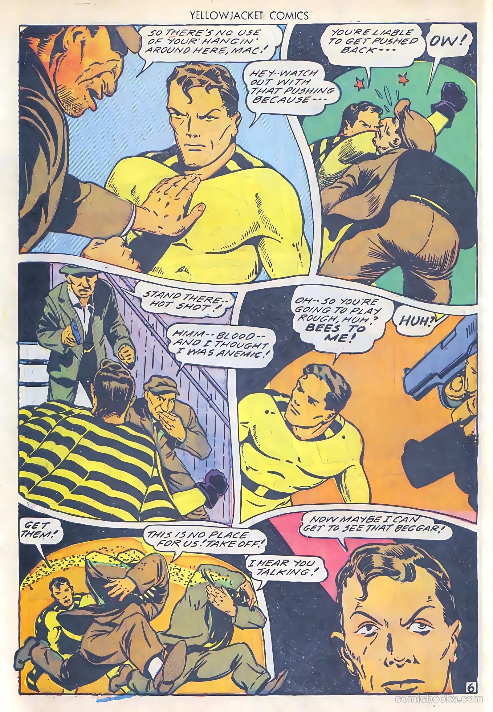 Yellowjacket Comics #10 (1946) — page 8 of 52