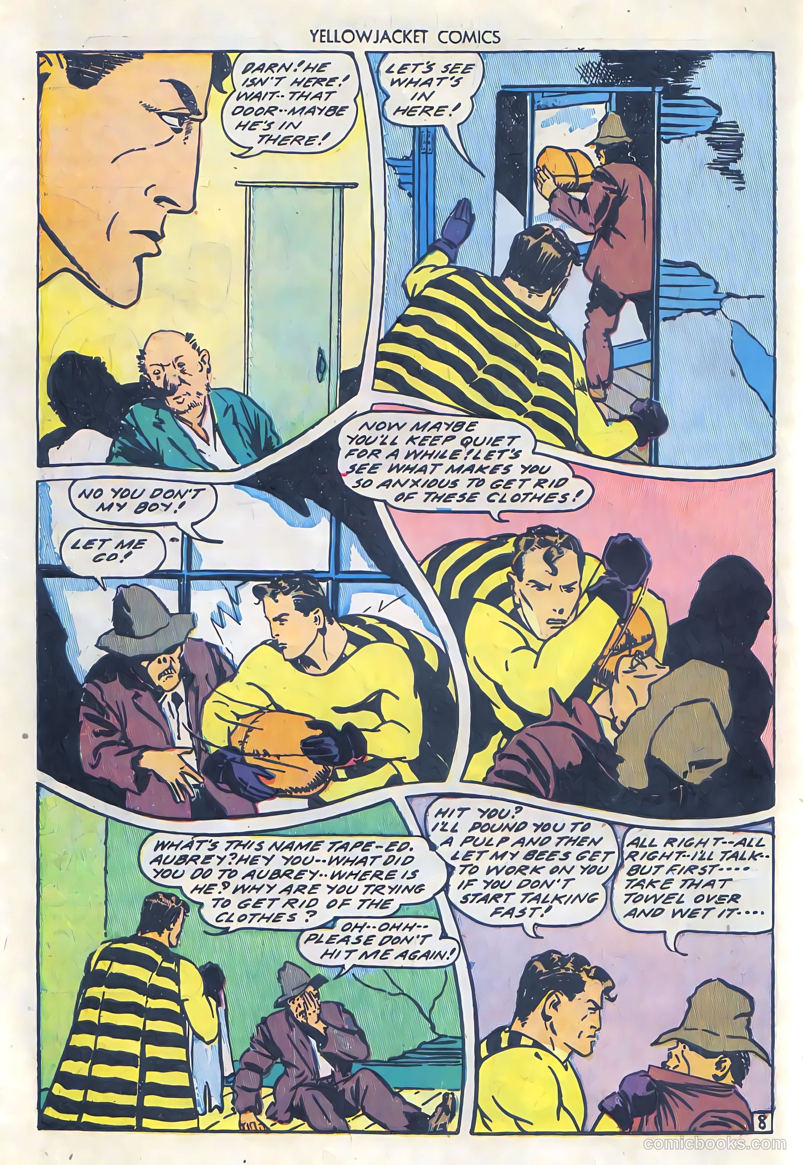 Yellowjacket Comics #10 (1946) — page 10 of 52
