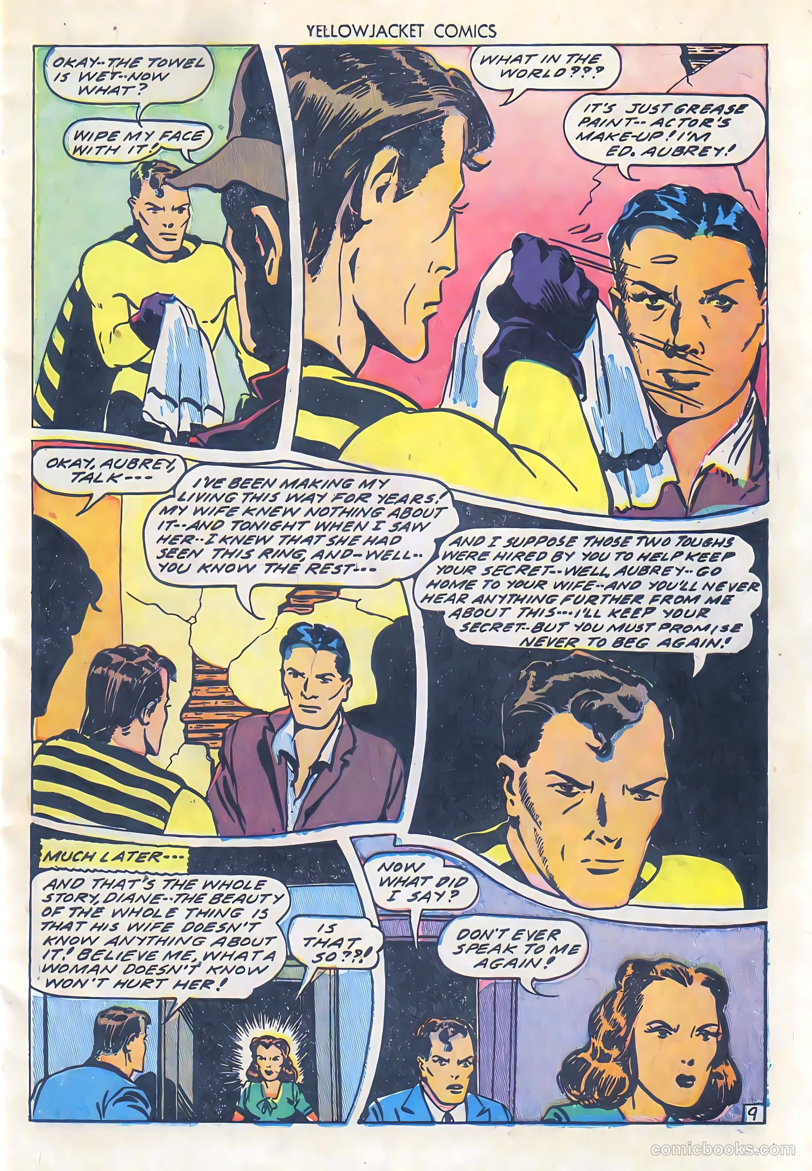 Yellowjacket Comics #10 (1946) — page 11 of 52