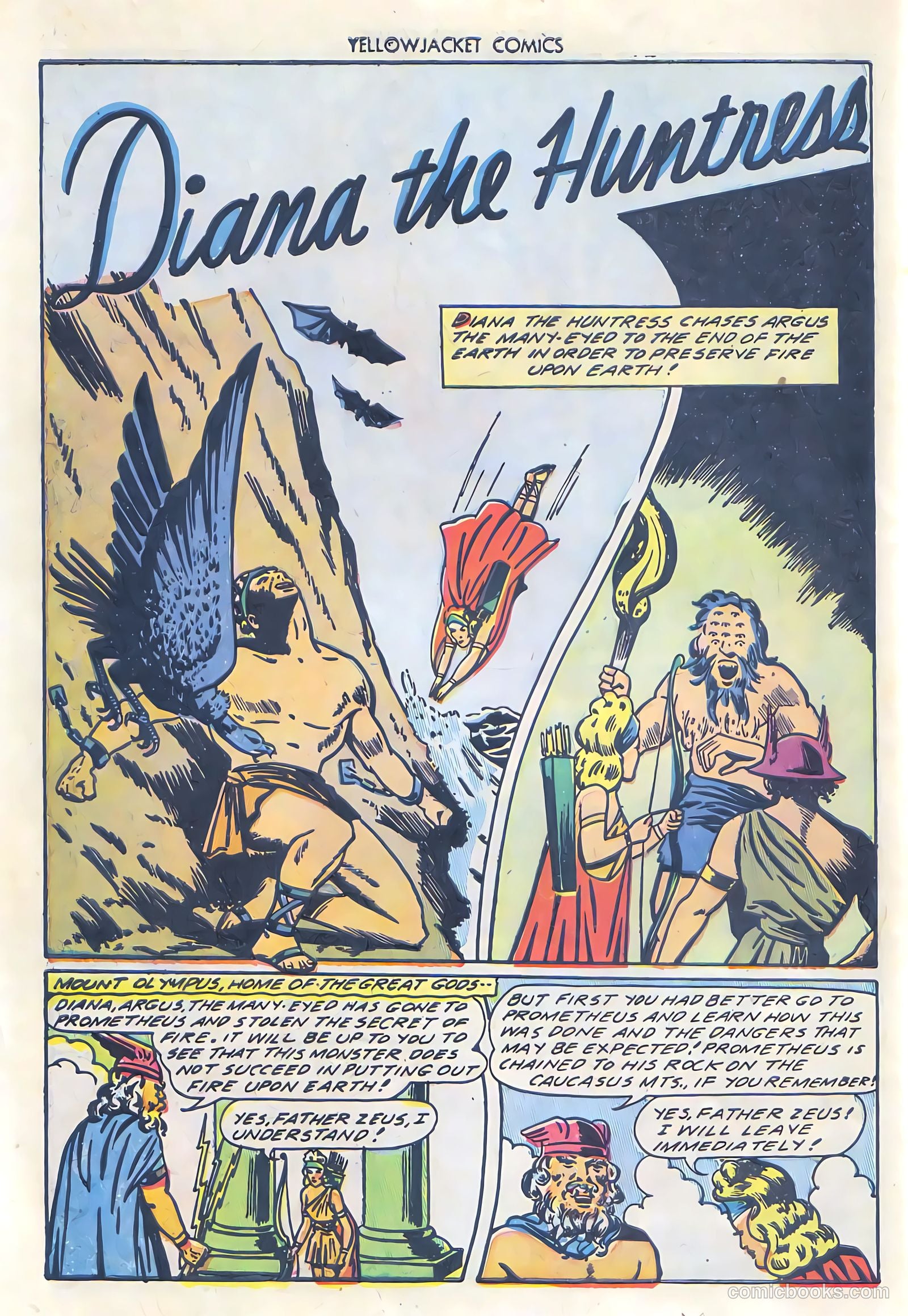 Yellowjacket Comics #10 (1946) — page 12 of 52