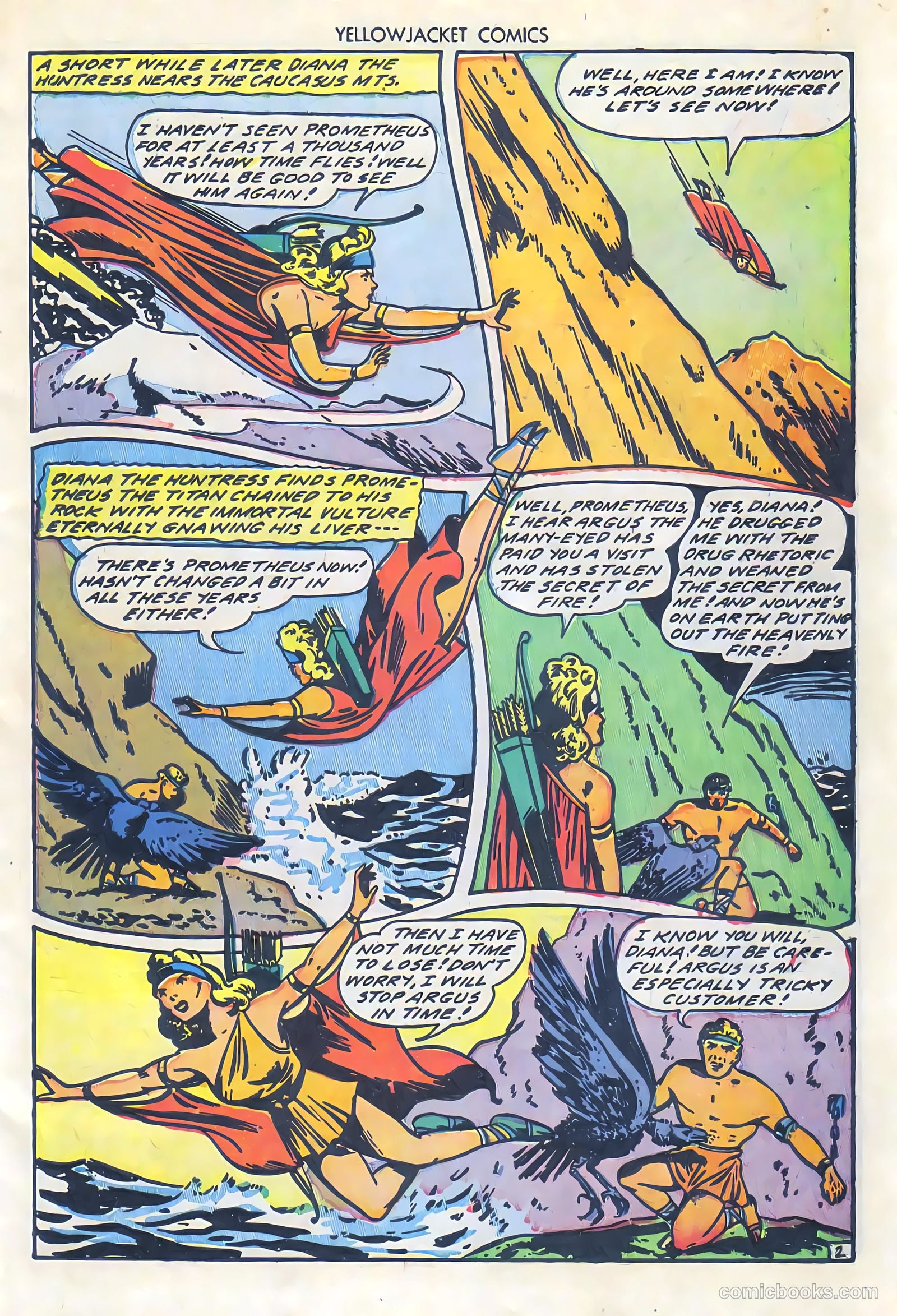Yellowjacket Comics #10 (1946) — page 13 of 52