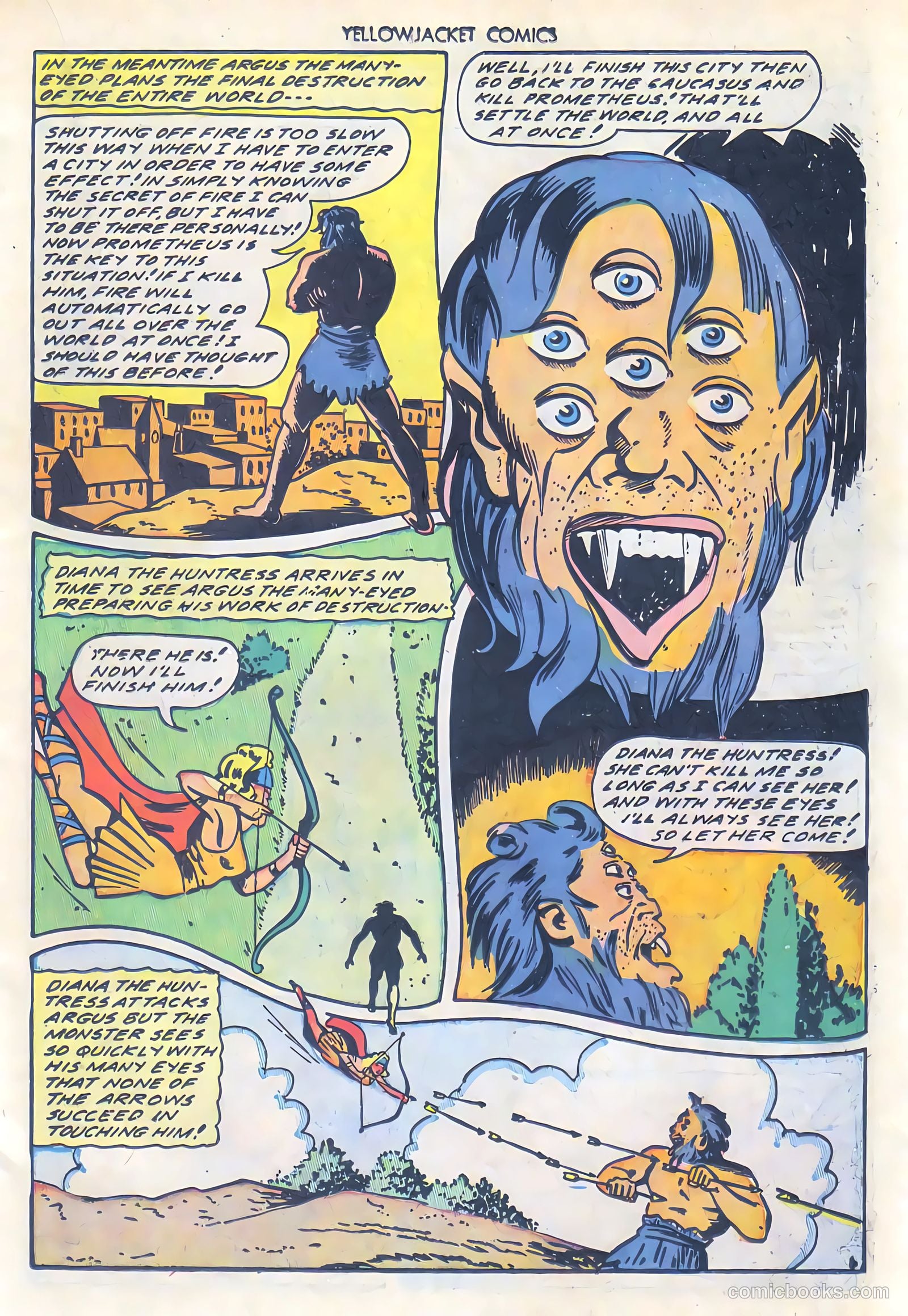 Yellowjacket Comics #10 (1946) — page 17 of 52