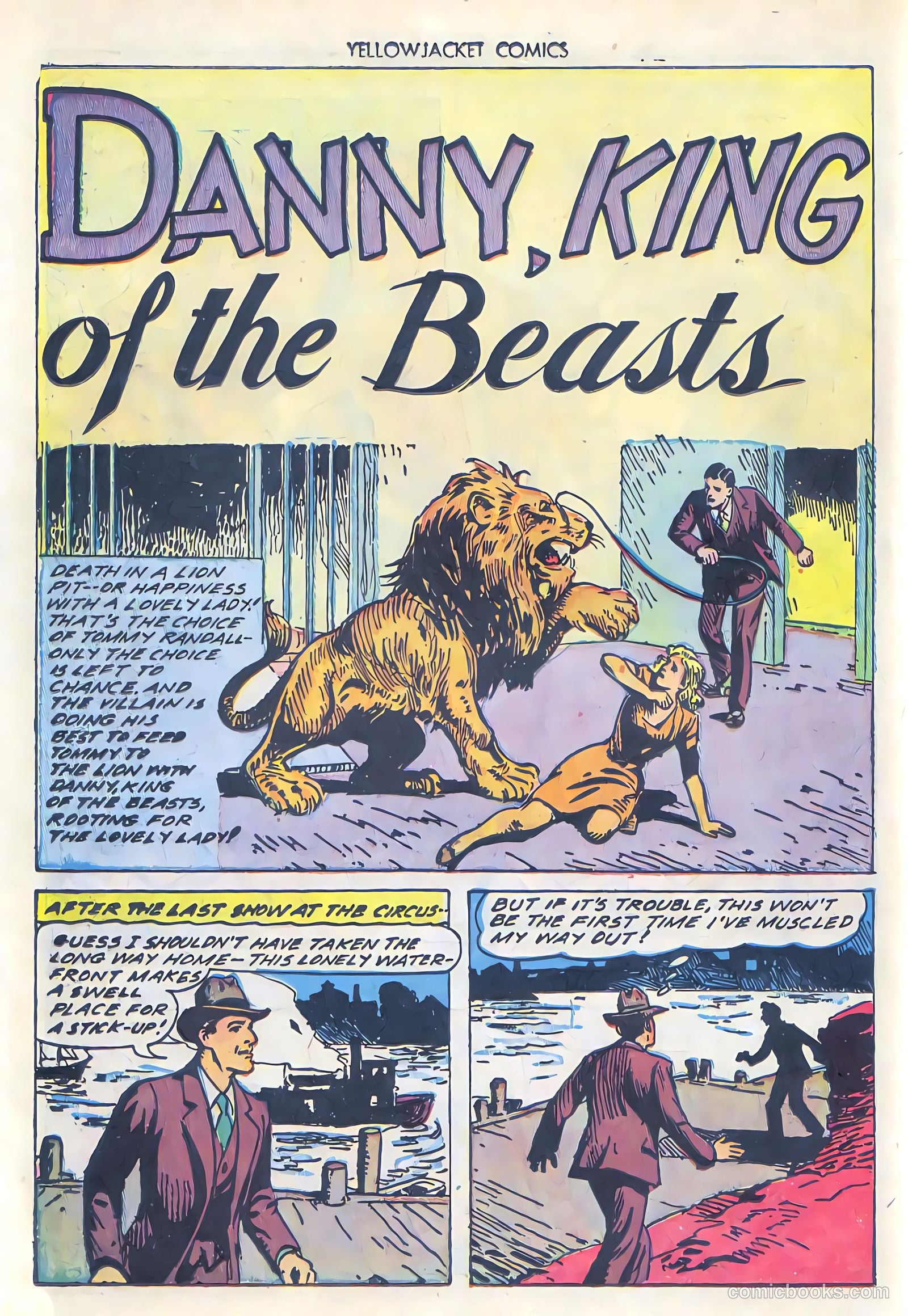 Yellowjacket Comics #10 (1946) — page 20 of 52