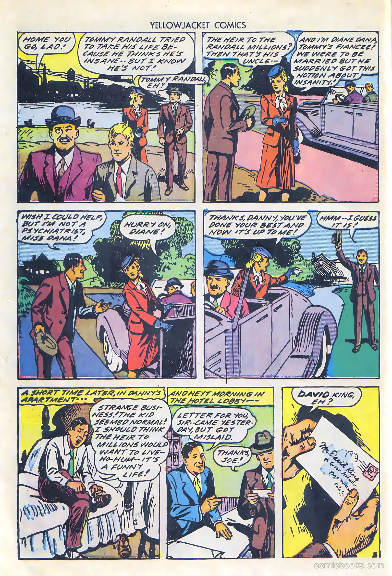 Yellowjacket Comics #10 (1946) — page 22 of 52