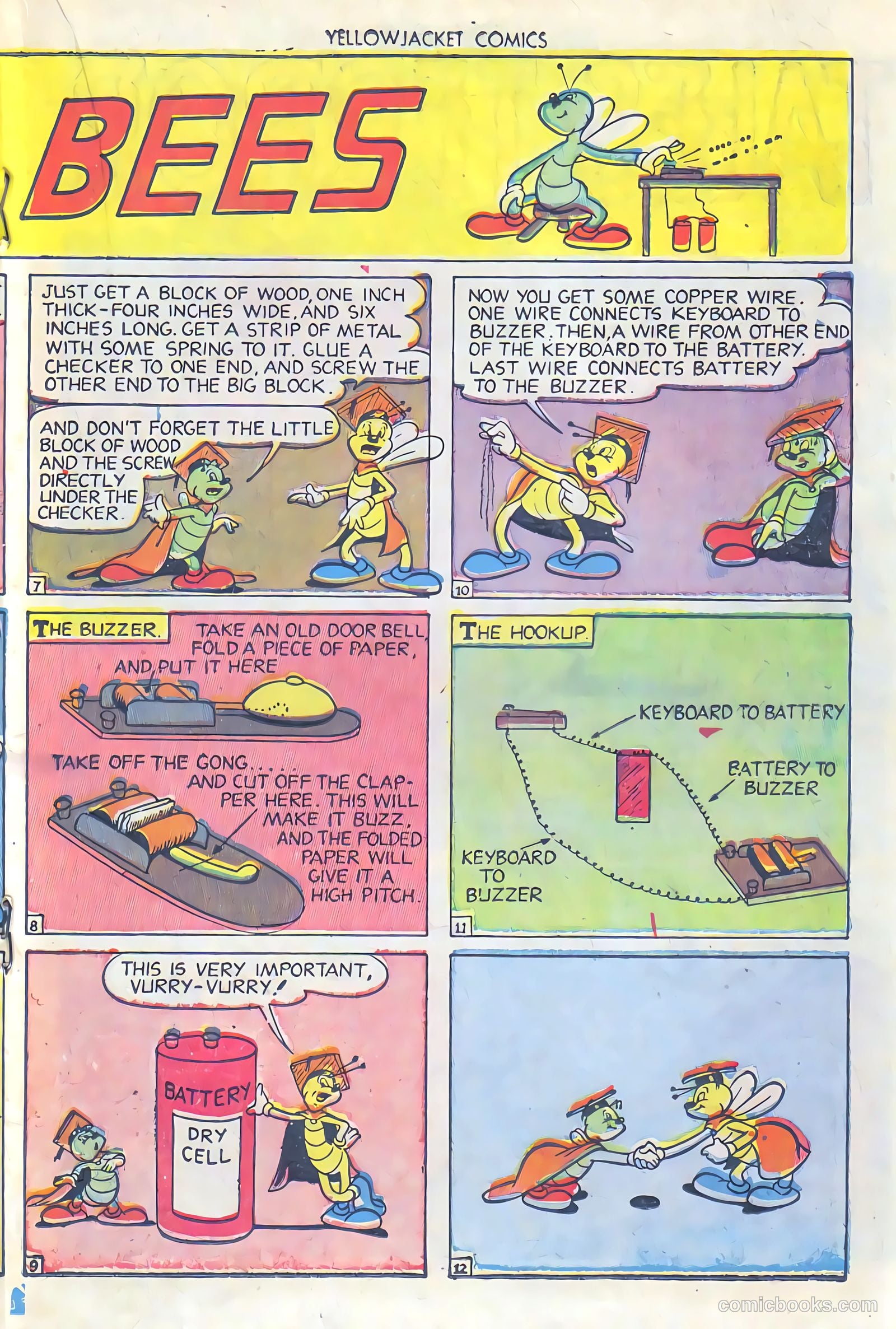 Yellowjacket Comics #10 (1946) — page 27 of 52