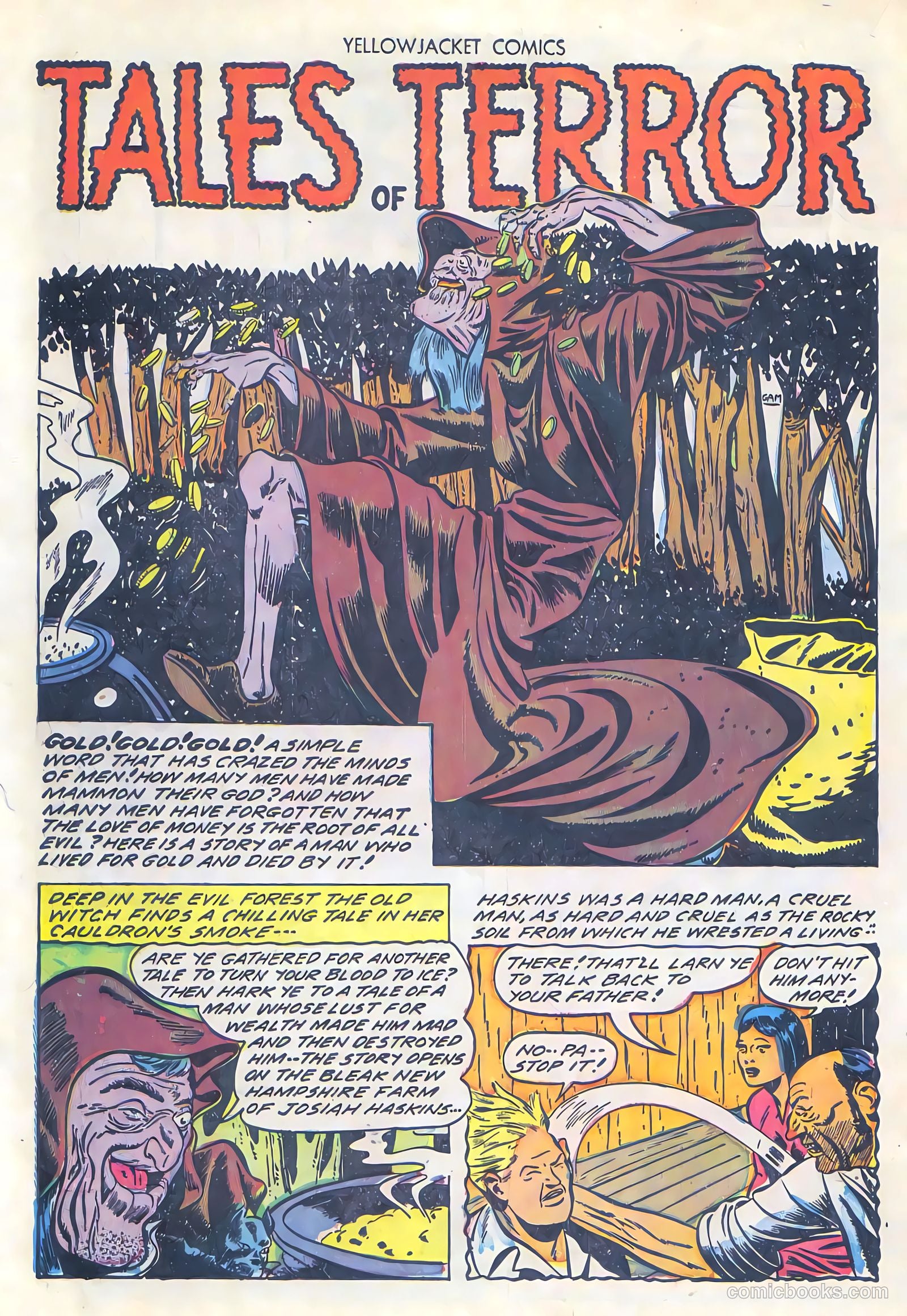 Yellowjacket Comics #10 (1946) — page 28 of 52