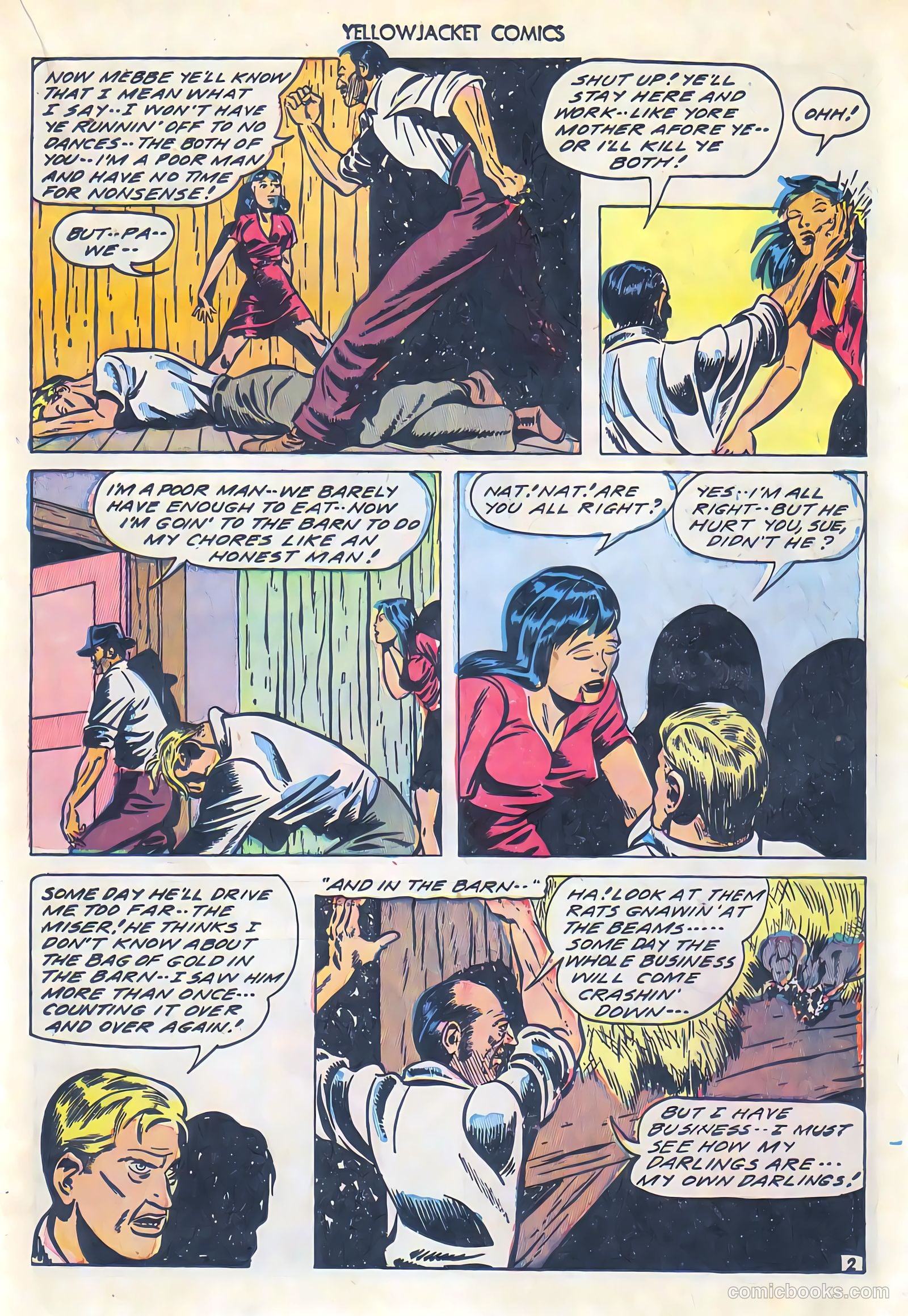 Yellowjacket Comics #10 (1946) — page 29 of 52