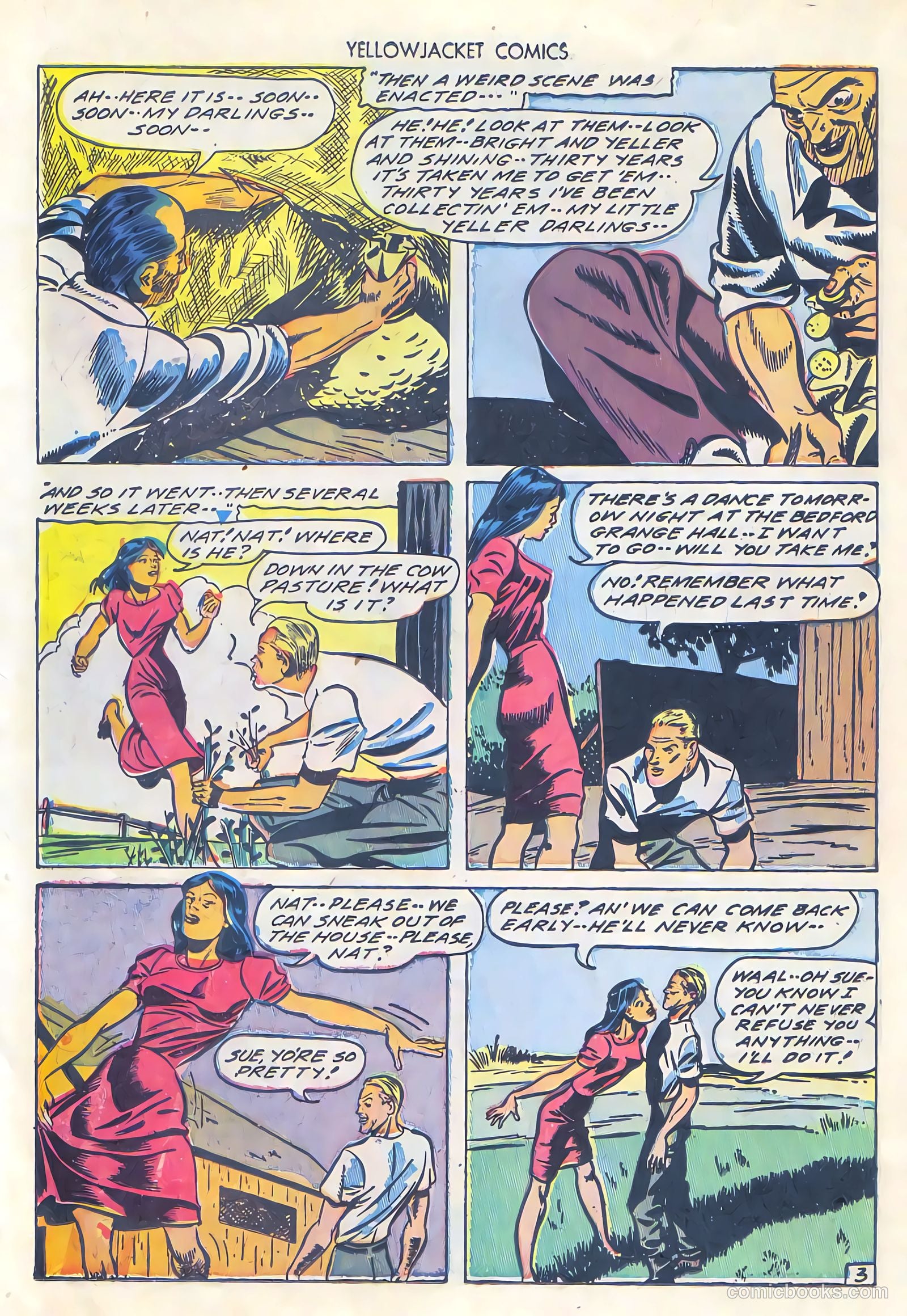 Yellowjacket Comics #10 (1946) — page 30 of 52