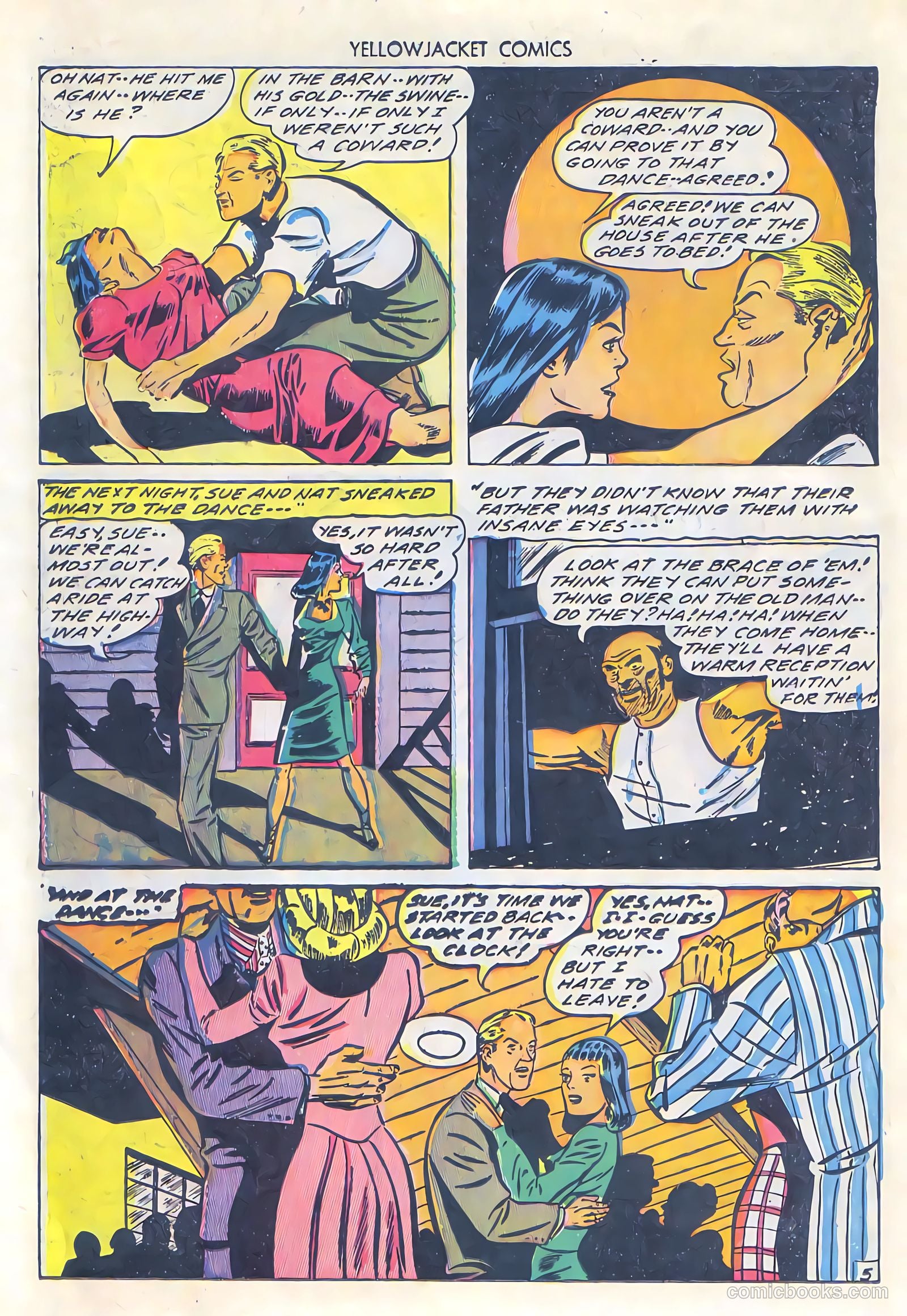 Yellowjacket Comics #10 (1946) — page 32 of 52