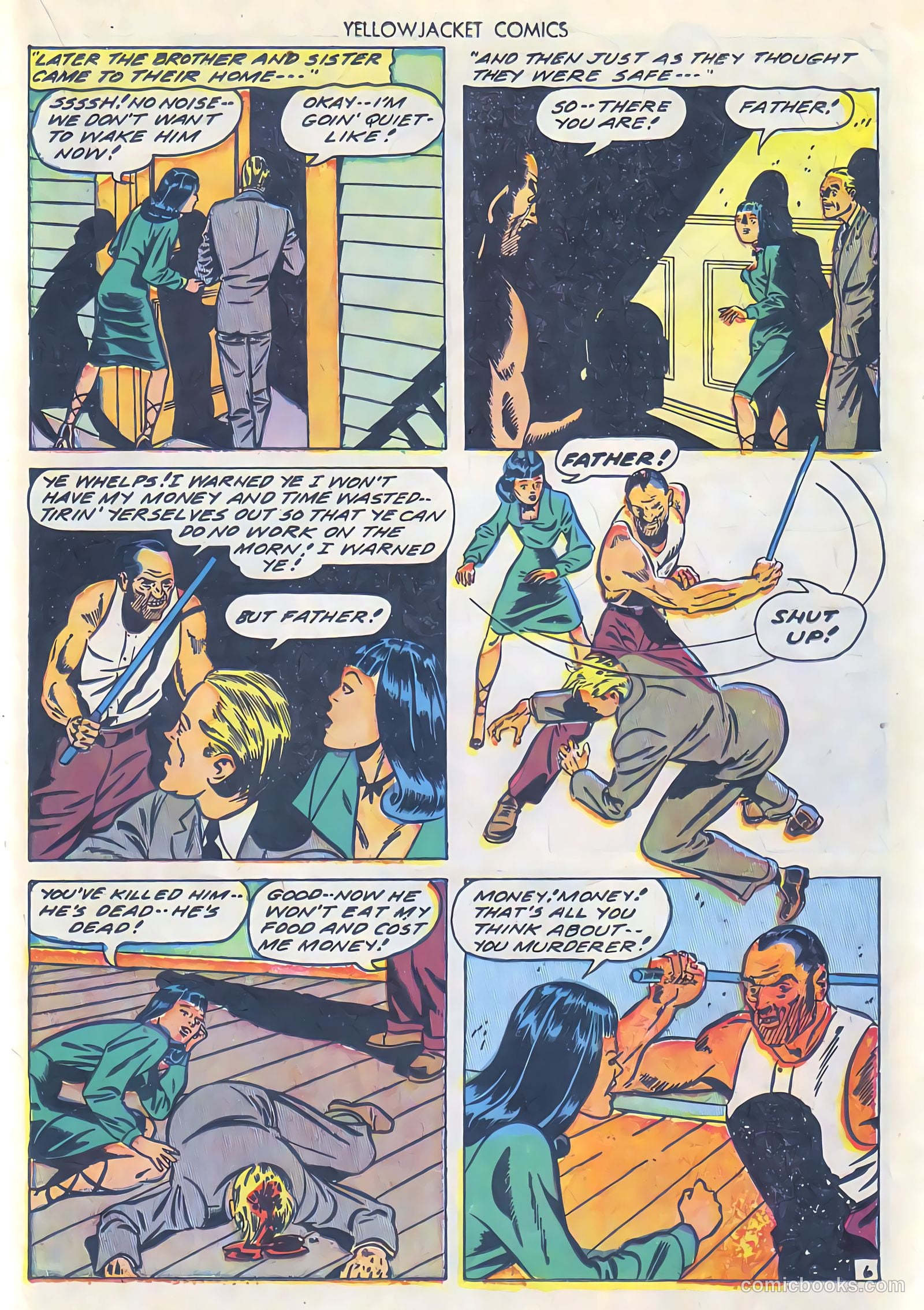 Yellowjacket Comics #10 (1946) — page 33 of 52