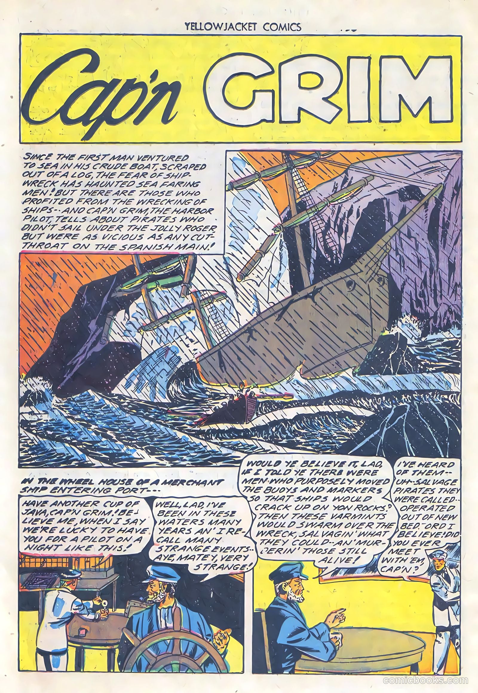 Yellowjacket Comics #10 (1946) — page 38 of 52
