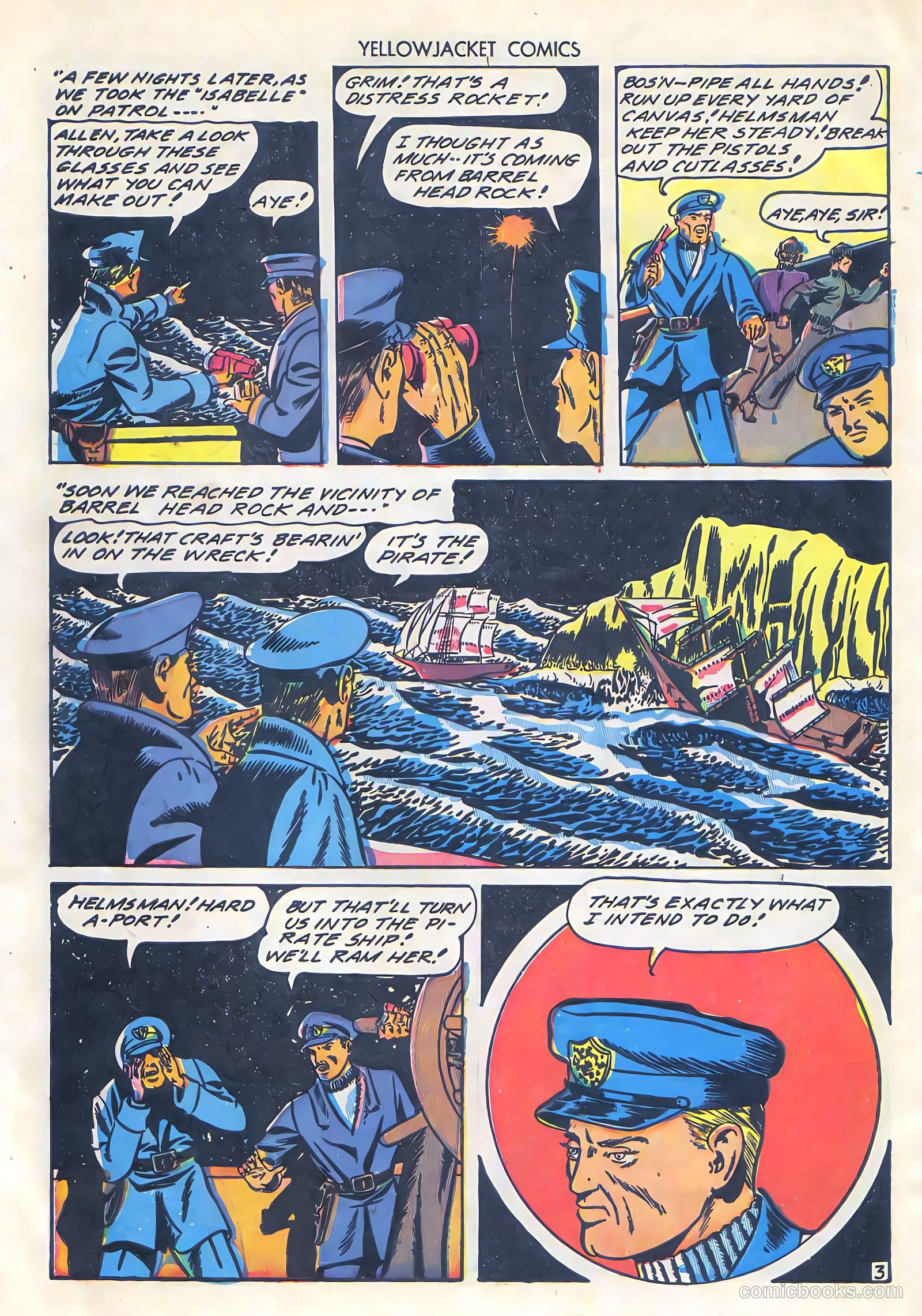 Yellowjacket Comics #10 (1946) — page 40 of 52