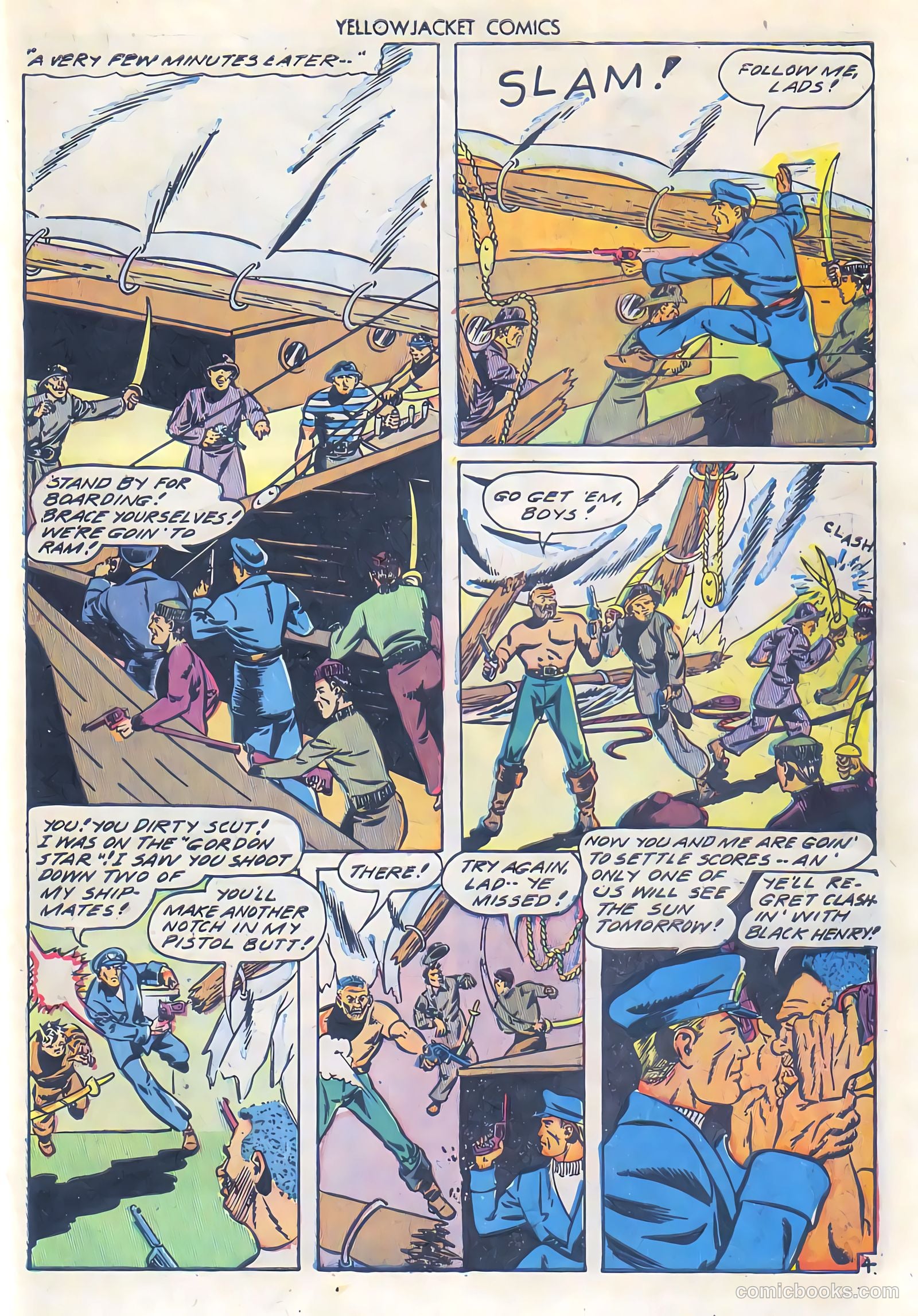 Yellowjacket Comics #10 (1946) — page 41 of 52