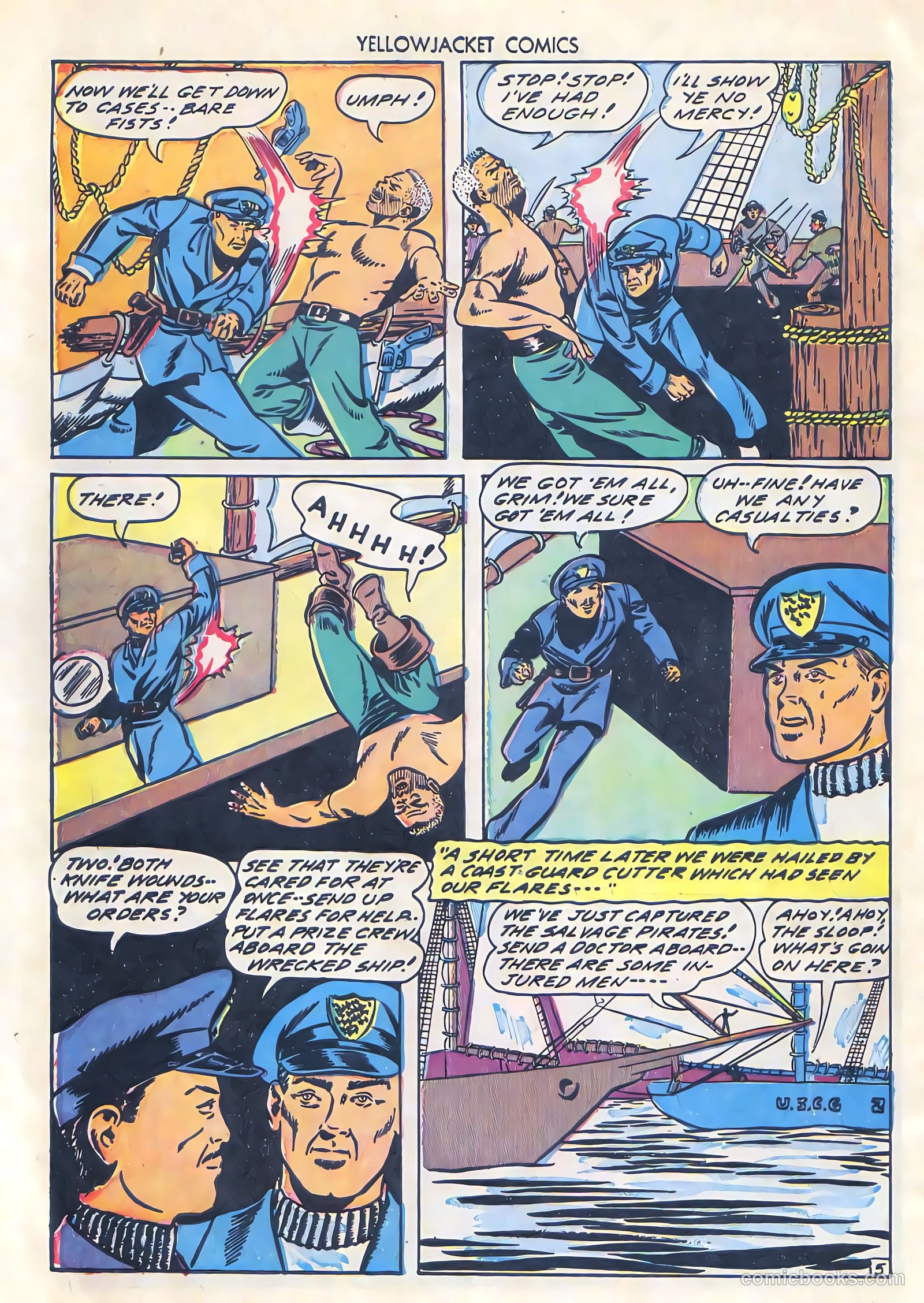 Yellowjacket Comics #10 (1946) — page 42 of 52