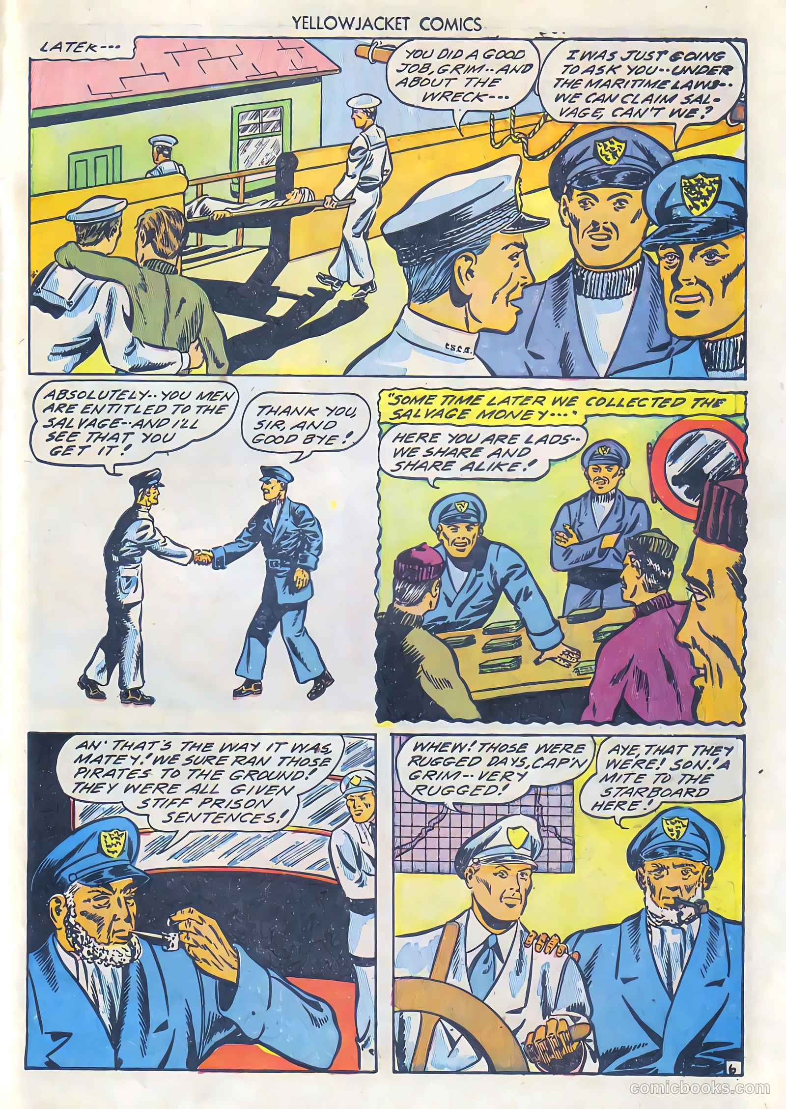 Yellowjacket Comics #10 (1946) — page 43 of 52