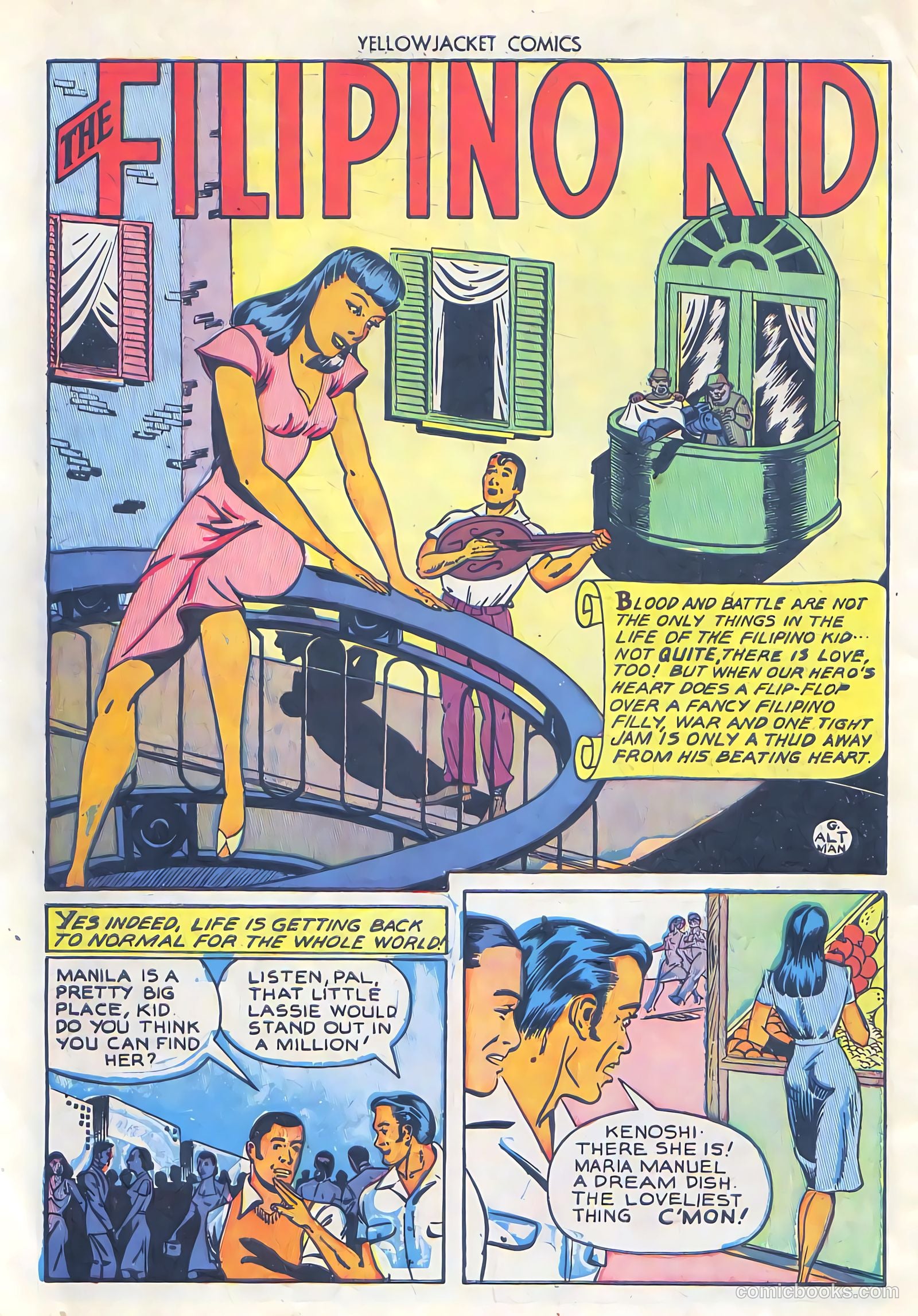 Yellowjacket Comics #10 (1946) — page 44 of 52