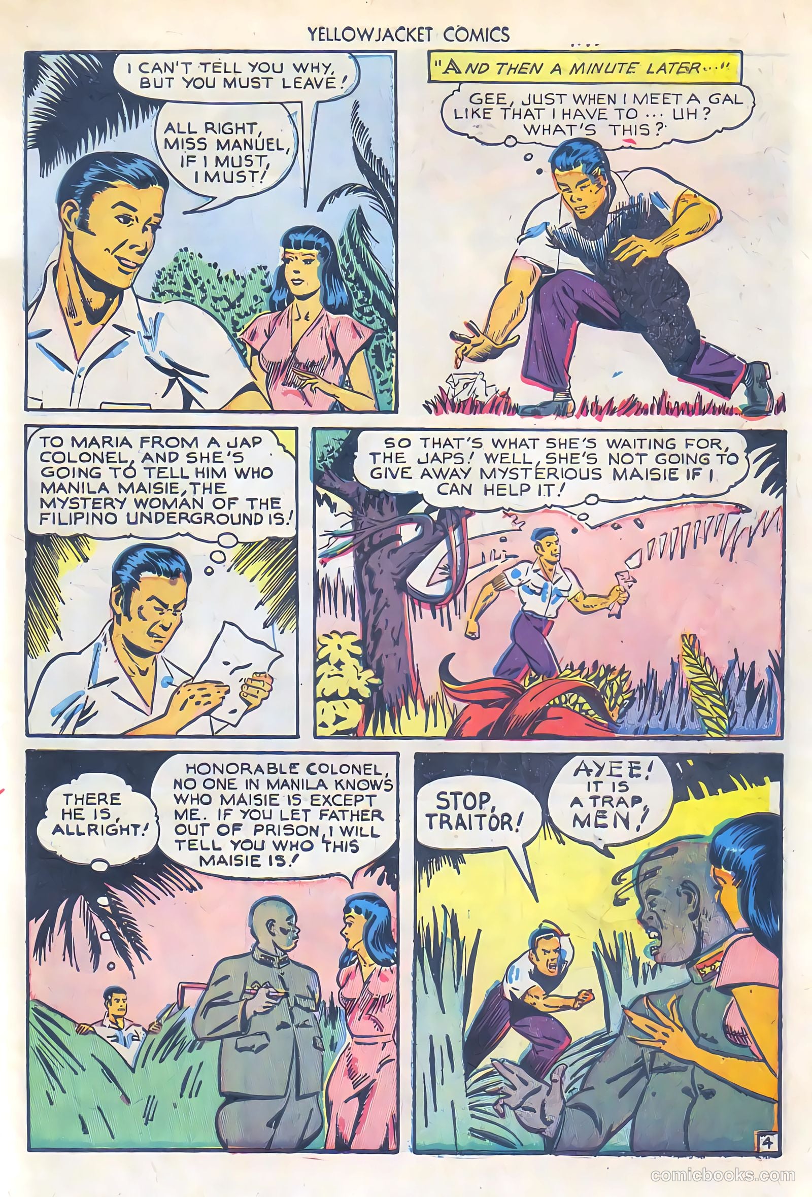 Yellowjacket Comics #10 (1946) — page 47 of 52