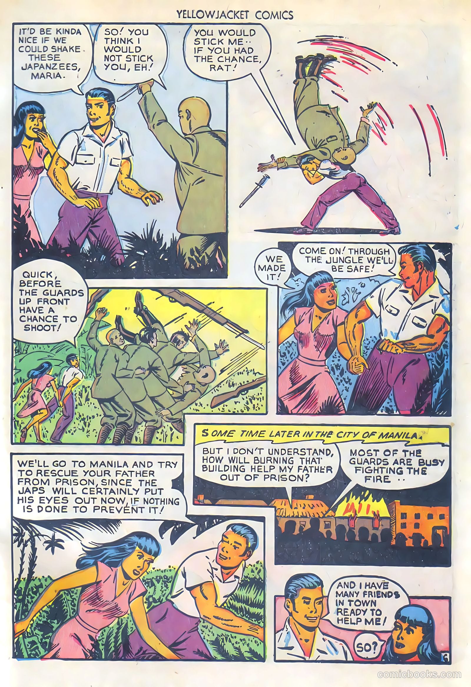 Yellowjacket Comics #10 (1946) — page 49 of 52