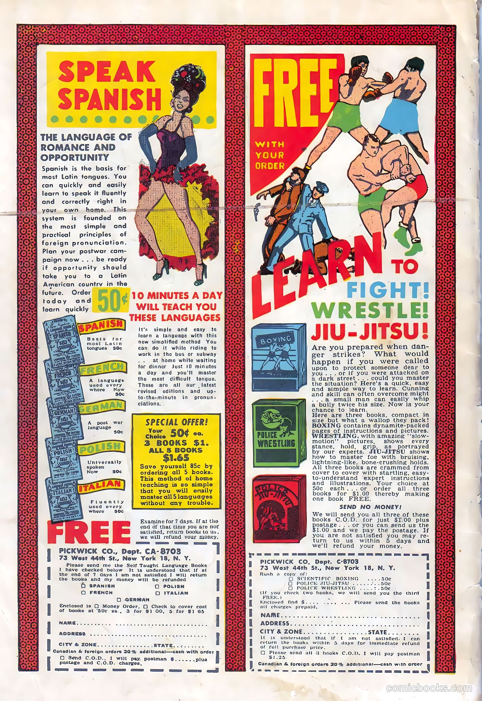 Yellowjacket Comics #10 (1946) — page 52 of 52