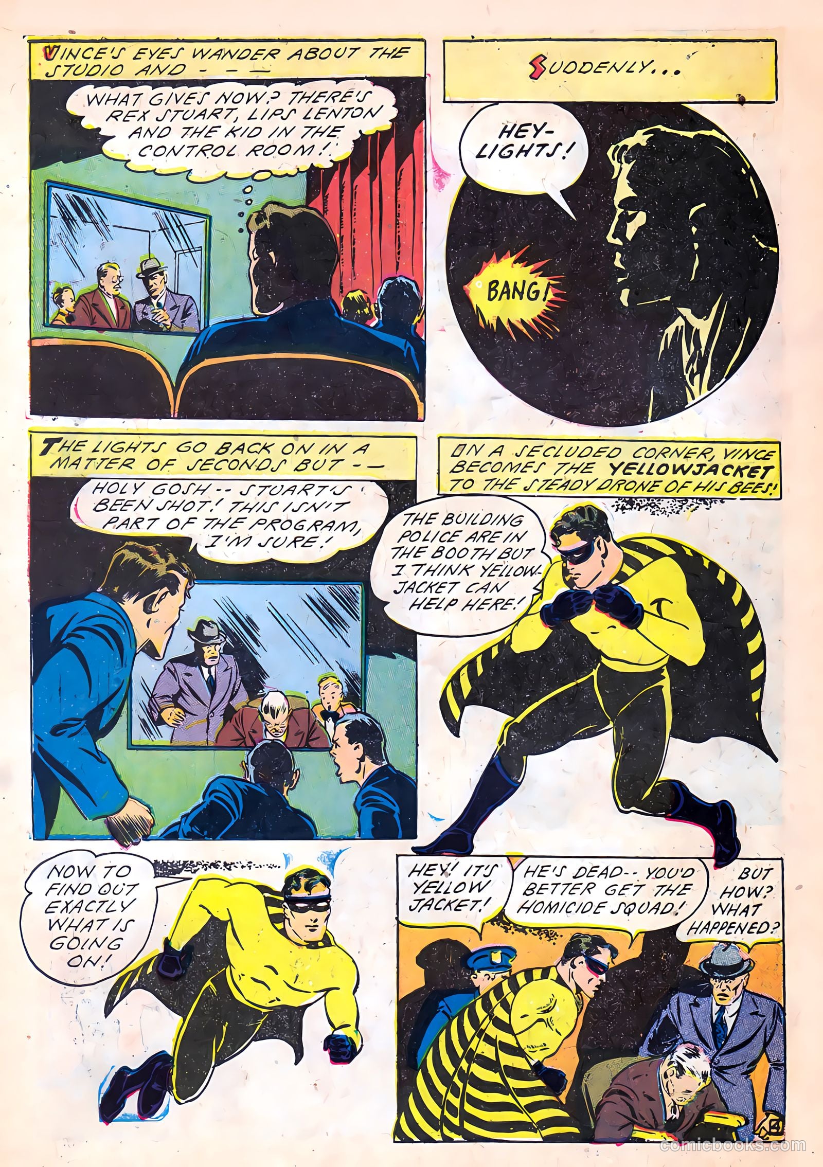 Yellowjacket Comics #2 (1944) — page 7 of 53