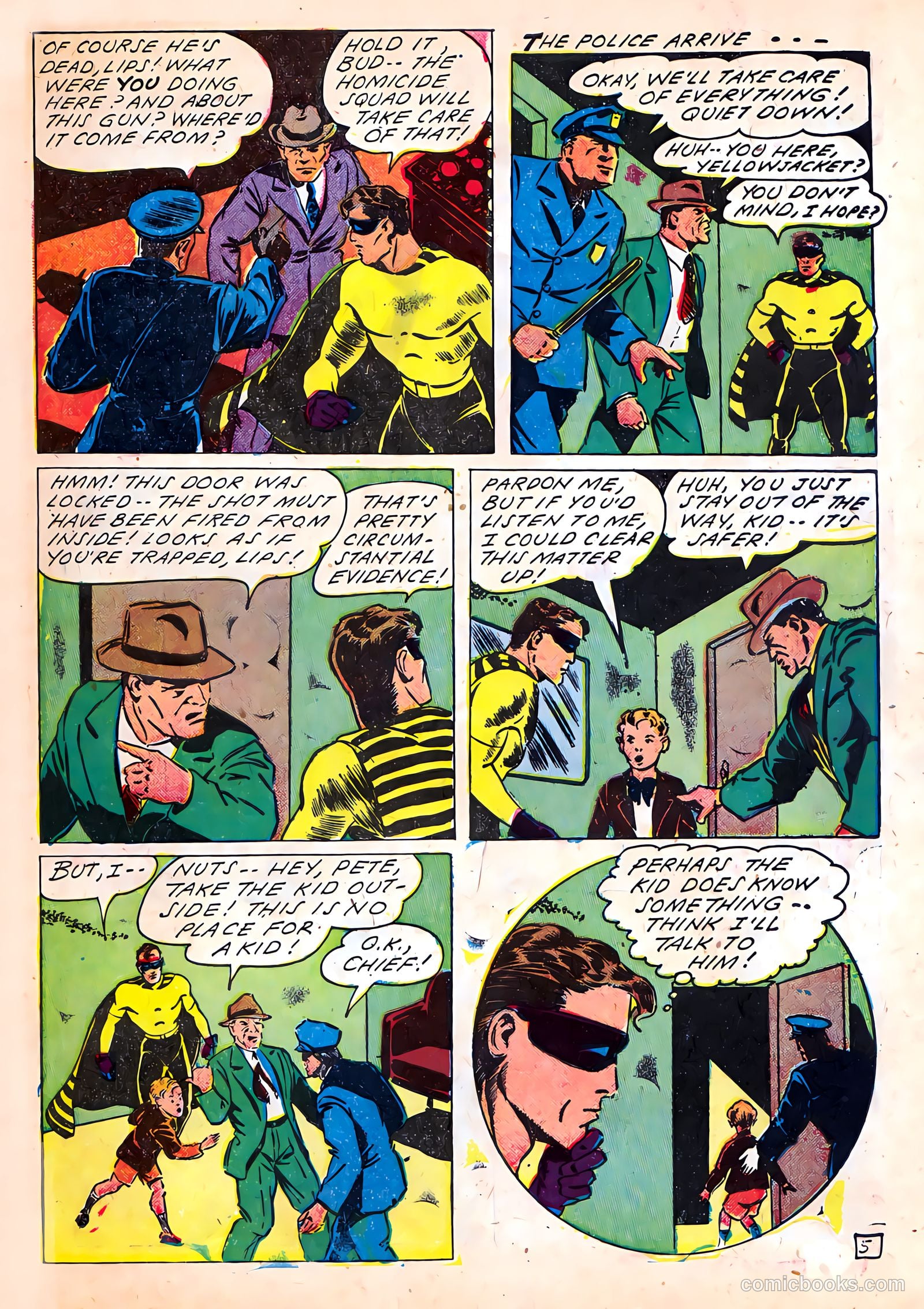 Yellowjacket Comics #2 (1944) — page 8 of 53