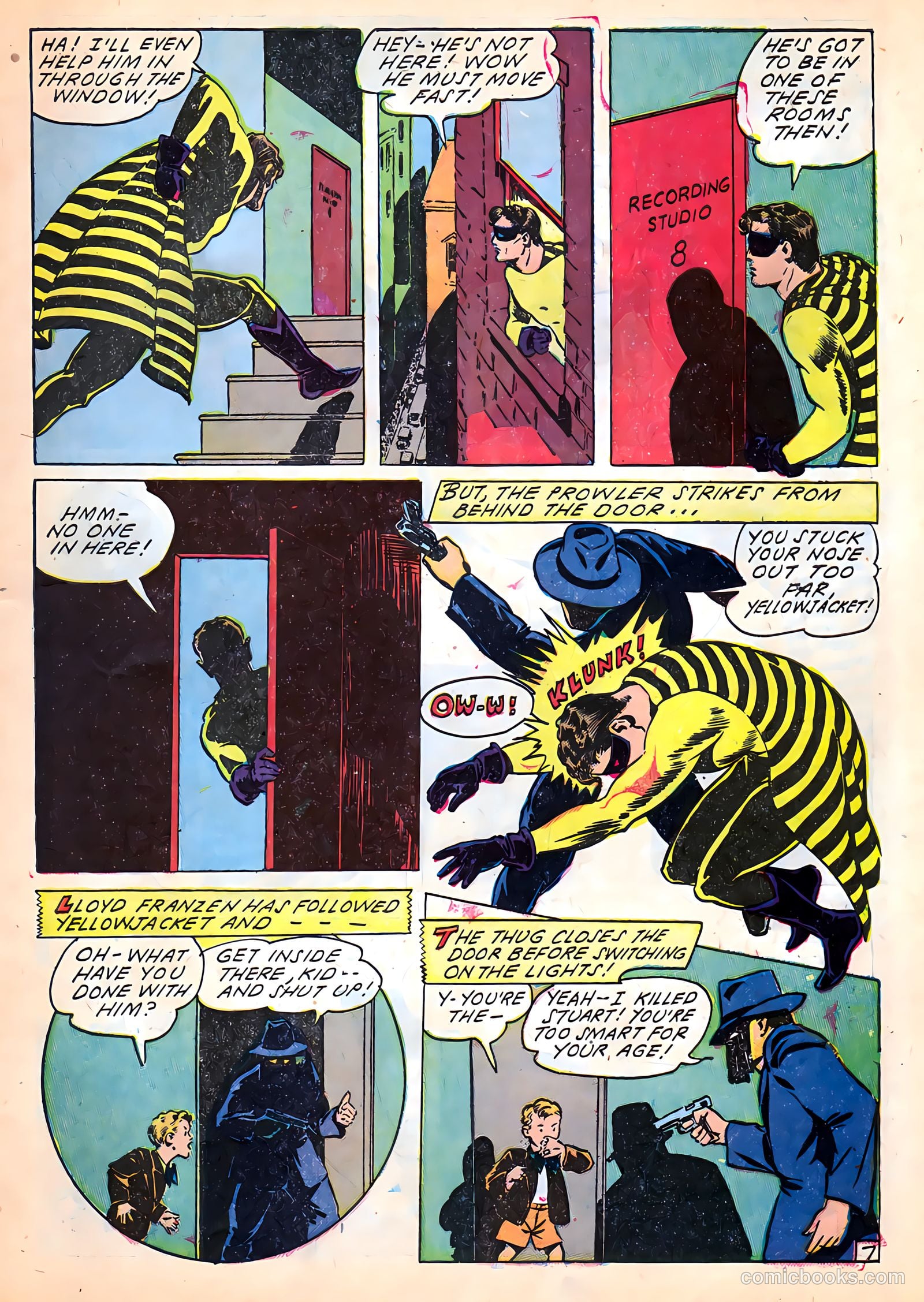 Yellowjacket Comics #2 (1944) — page 10 of 53