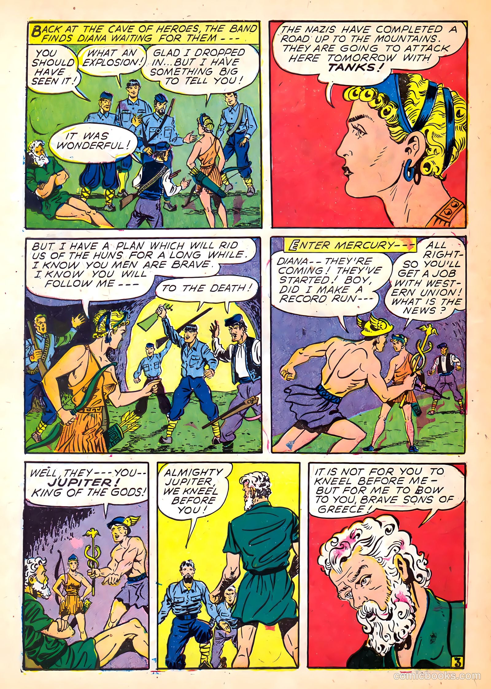 Yellowjacket Comics #2 (1944) — page 15 of 53
