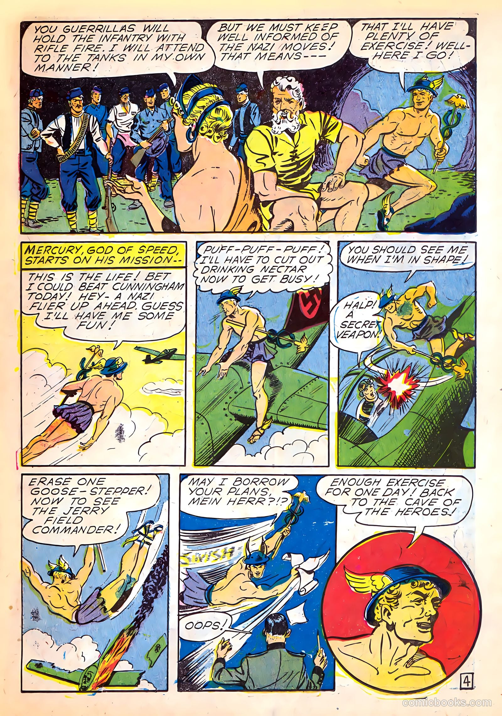 Yellowjacket Comics #2 (1944) — page 16 of 53