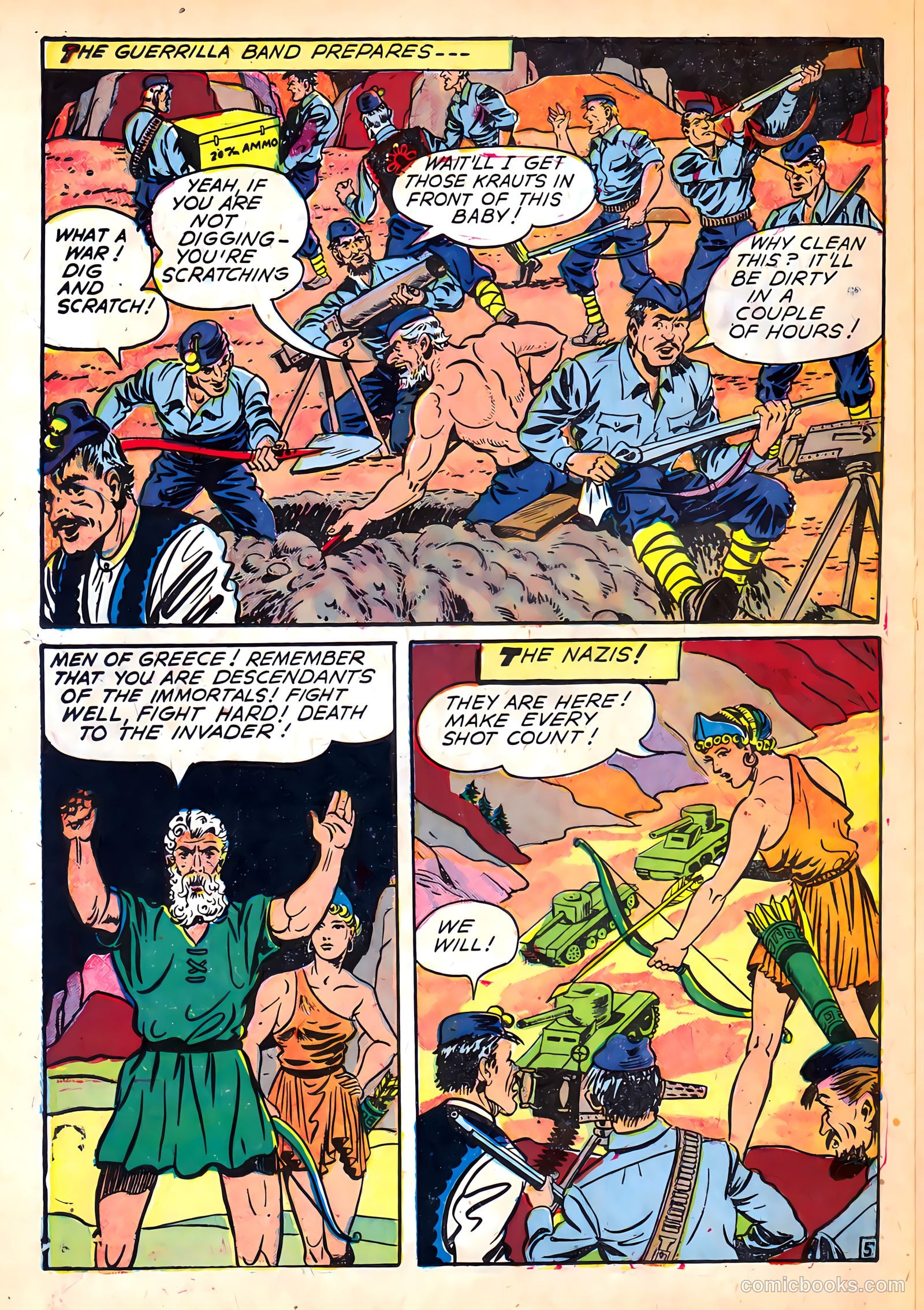 Yellowjacket Comics #2 (1944) — page 17 of 53