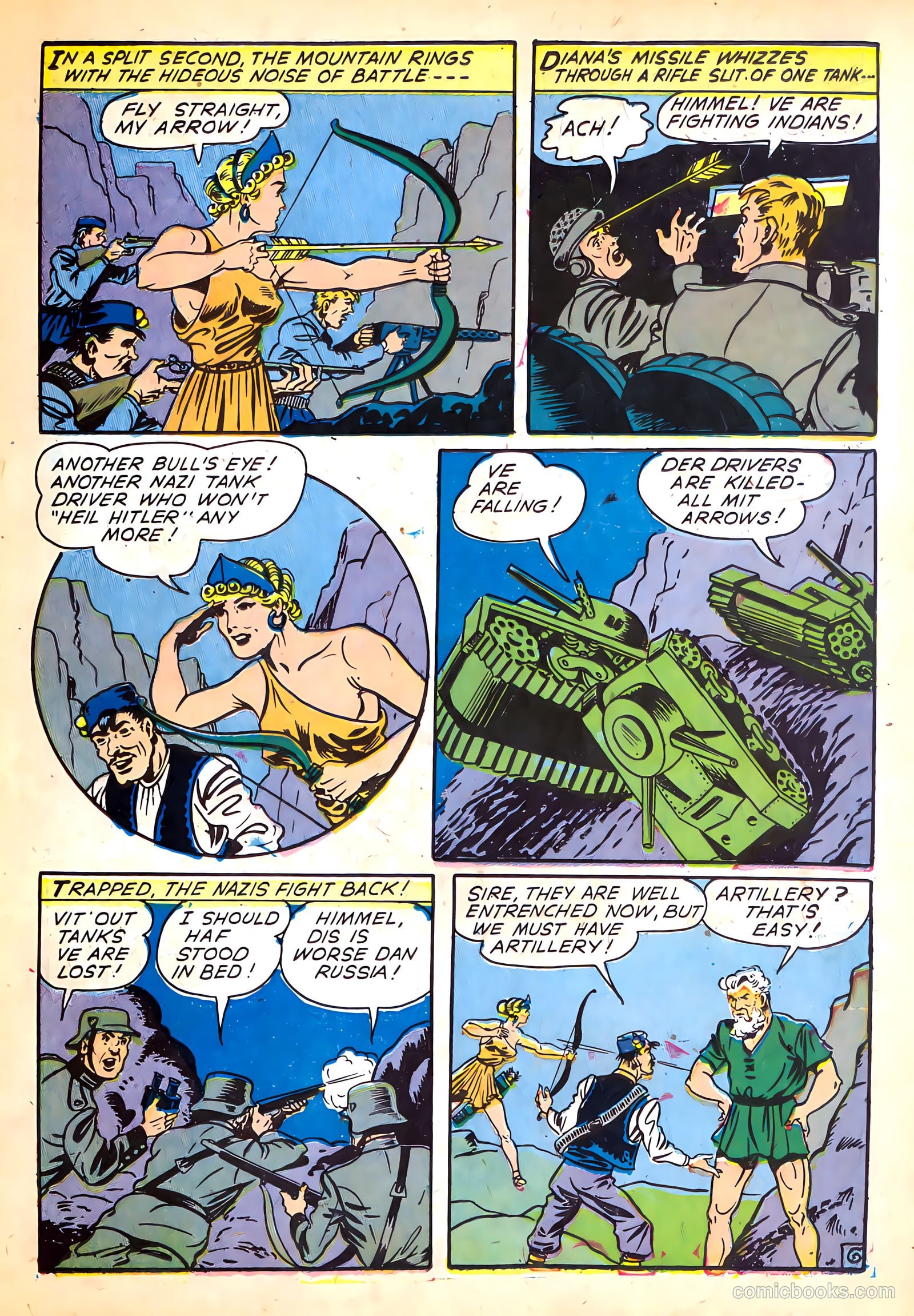 Yellowjacket Comics #2 (1944) — page 18 of 53