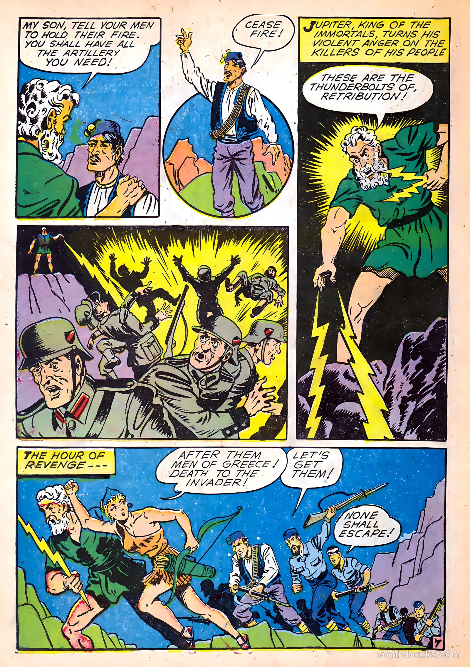 Yellowjacket Comics #2 (1944) — page 19 of 53