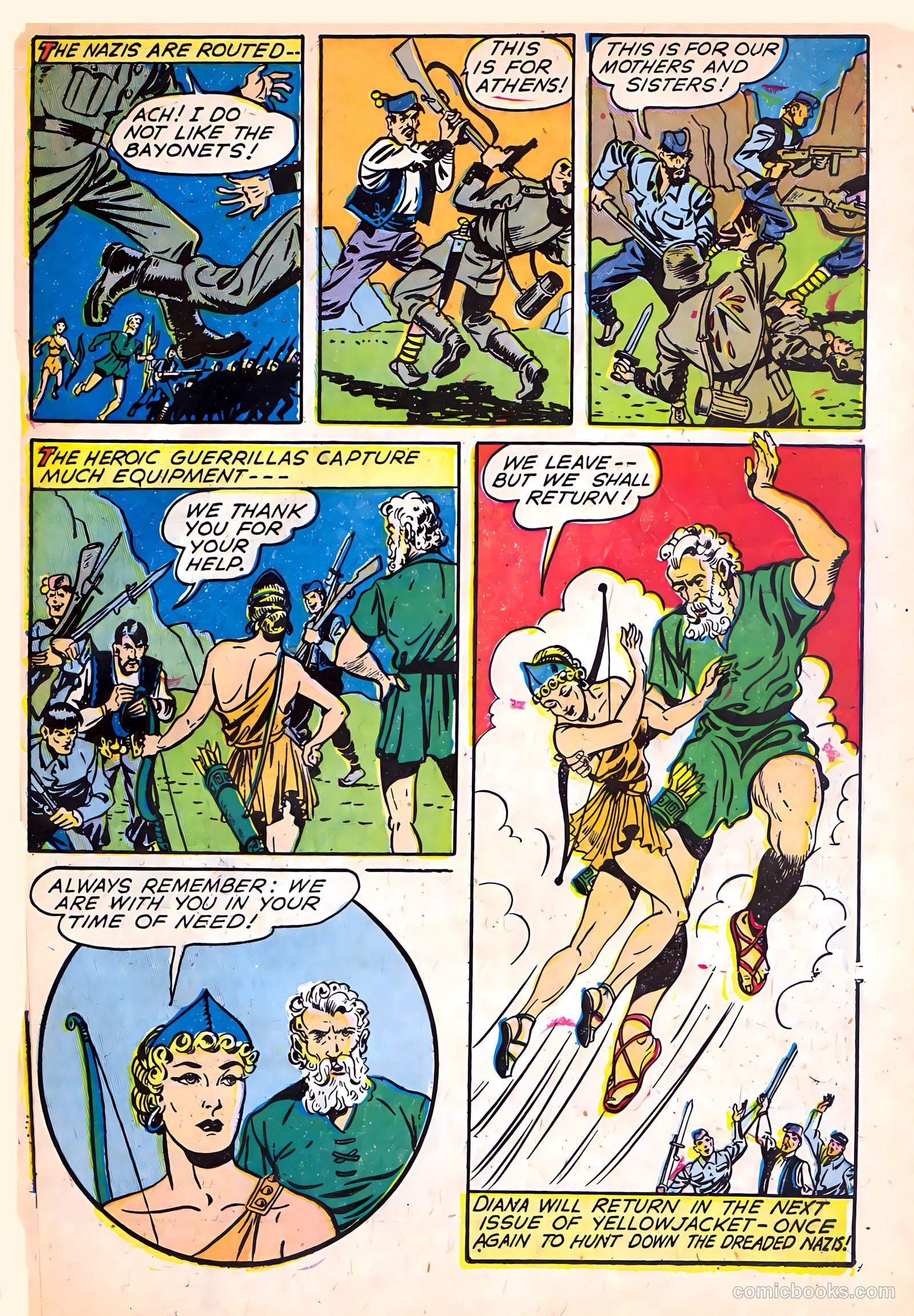 Yellowjacket Comics #2 (1944) — page 20 of 53