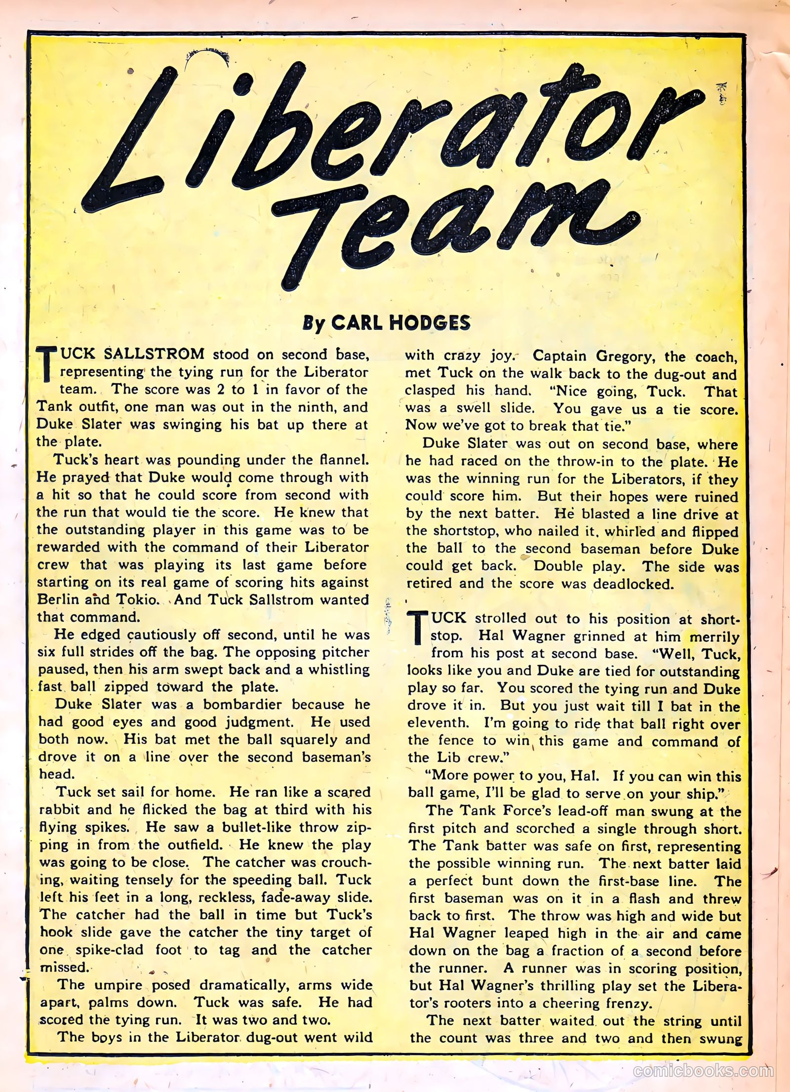 Yellowjacket Comics #2 (1944) — page 21 of 53