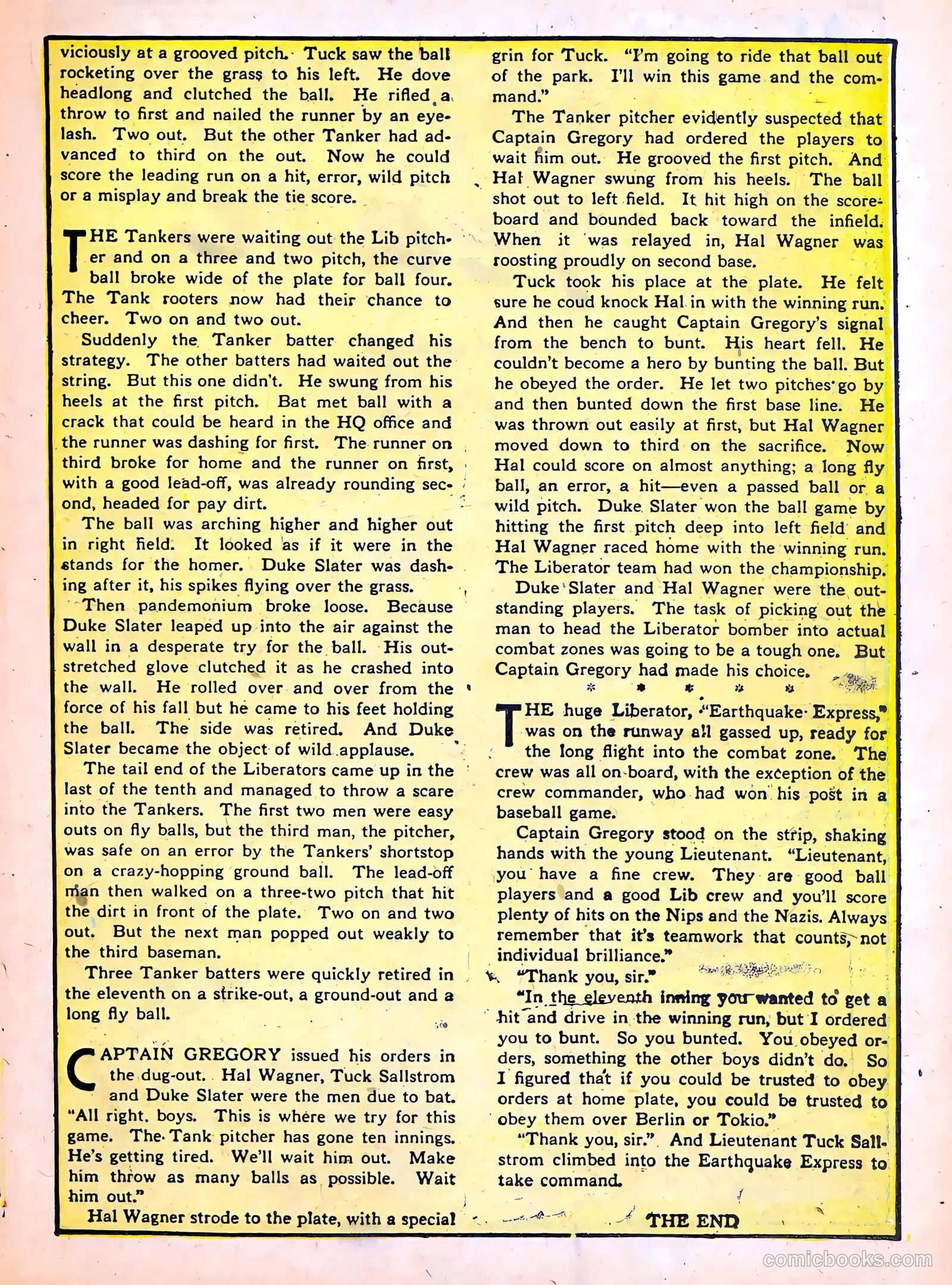 Yellowjacket Comics #2 (1944) — page 22 of 53
