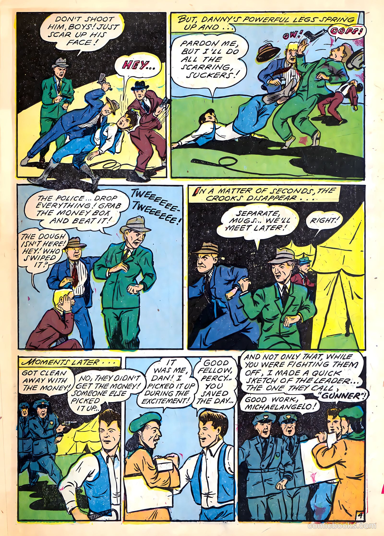 Yellowjacket Comics #2 (1944) — page 34 of 53